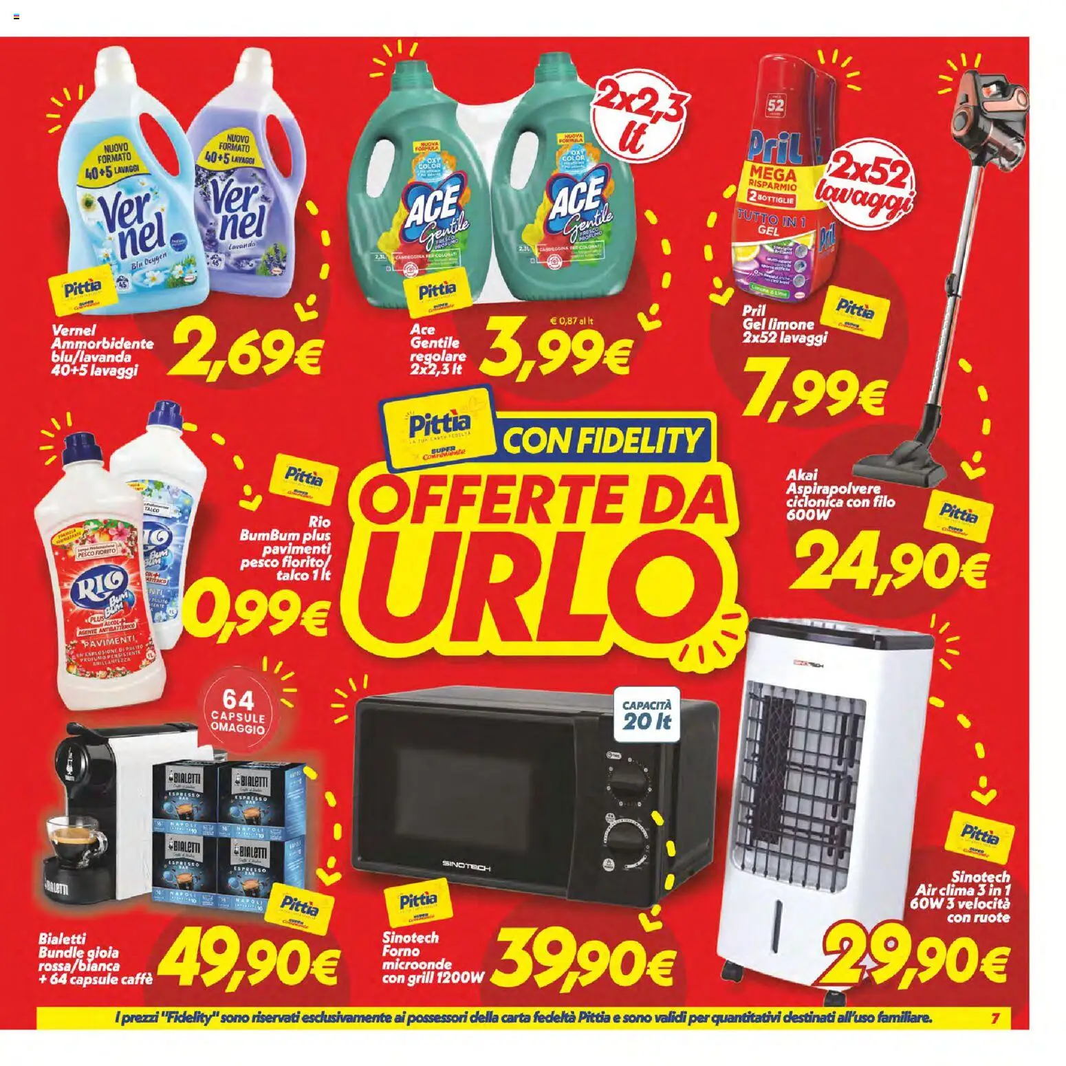 Volantino SuperConveniente del 14/07/2026 | Pagina: 7 | Prodotti: Caffè, Limone, Forno, Lavanda