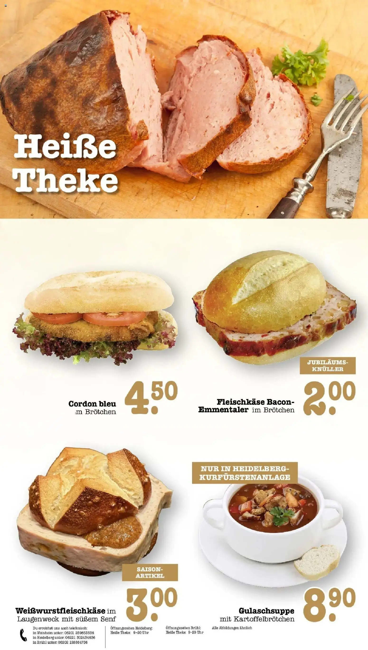 Edeka Prospekt Heidelberg (ab 28.09.2026) » Angebote Online | Seite: 17 | Produkte: Theke, Uhr