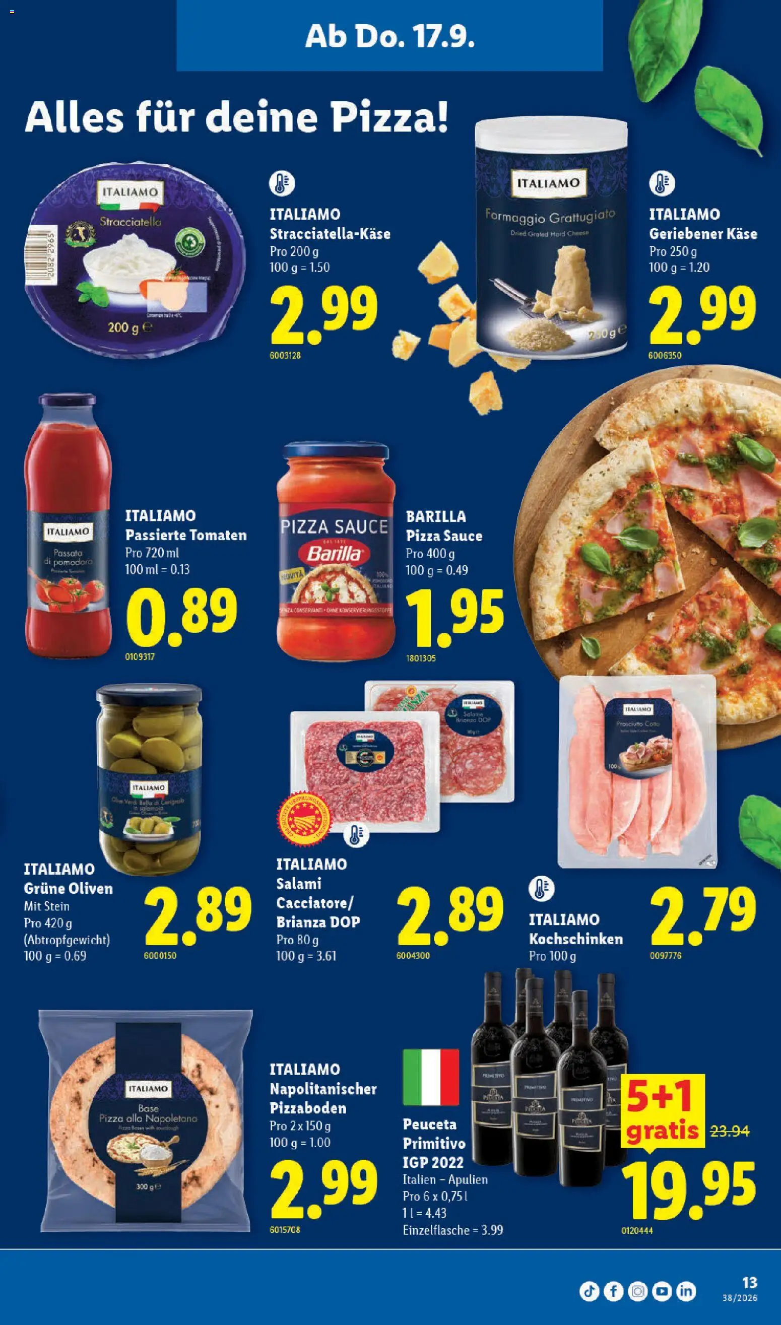 Lidl aktionen – gültig ab 17.09.2026 | Seite: 13