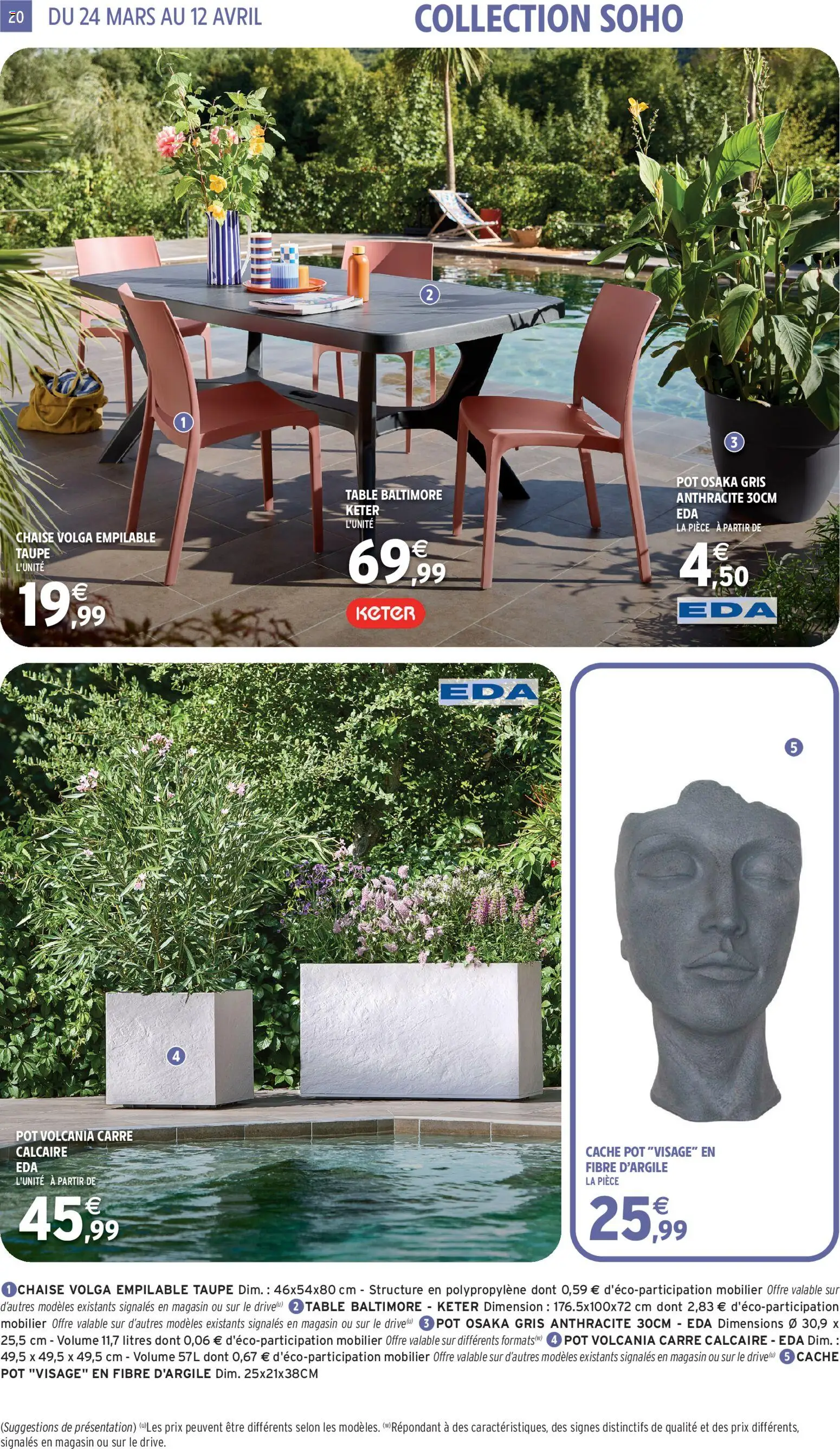 {H1} | Page: 20 | Produits: Table, Chaise