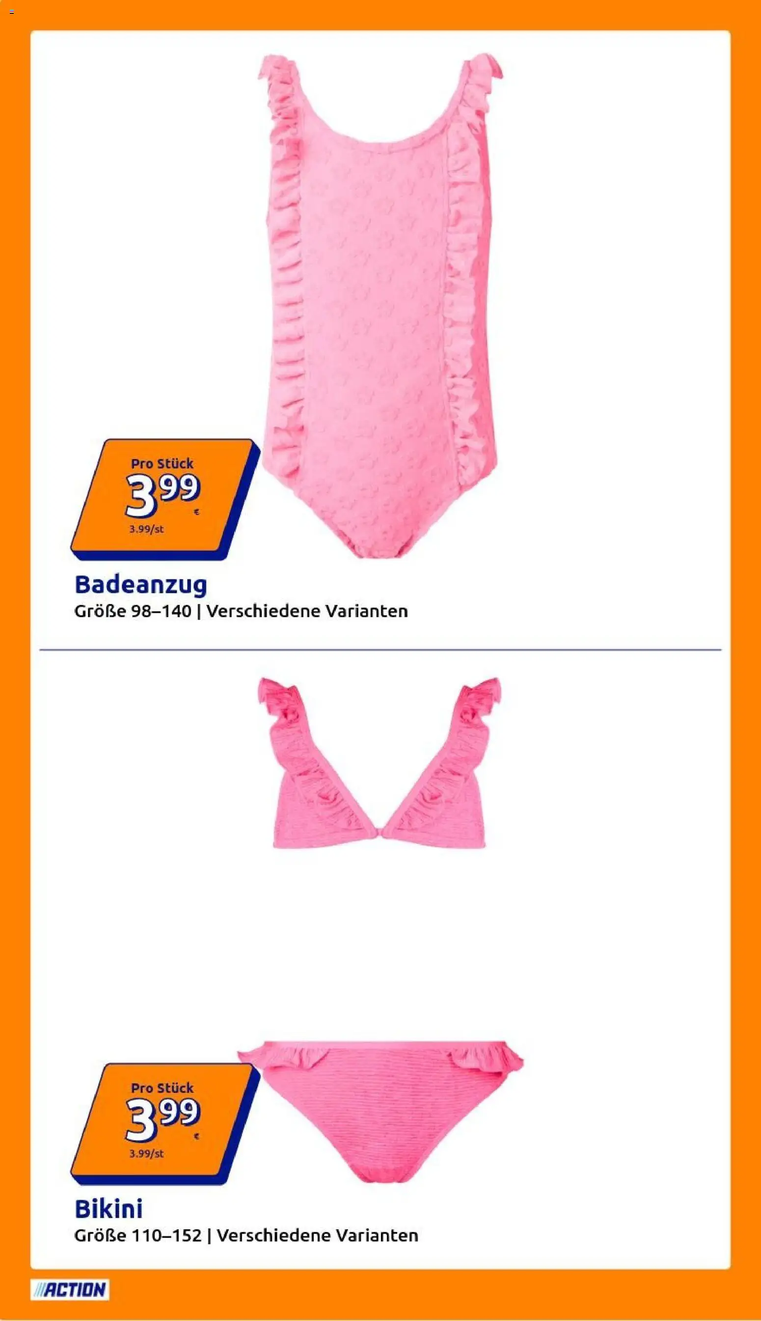 Action Prospekt – gültig ab 15.07.2026 | Seite: 32 | Produkte: Bikini, Badeanzug