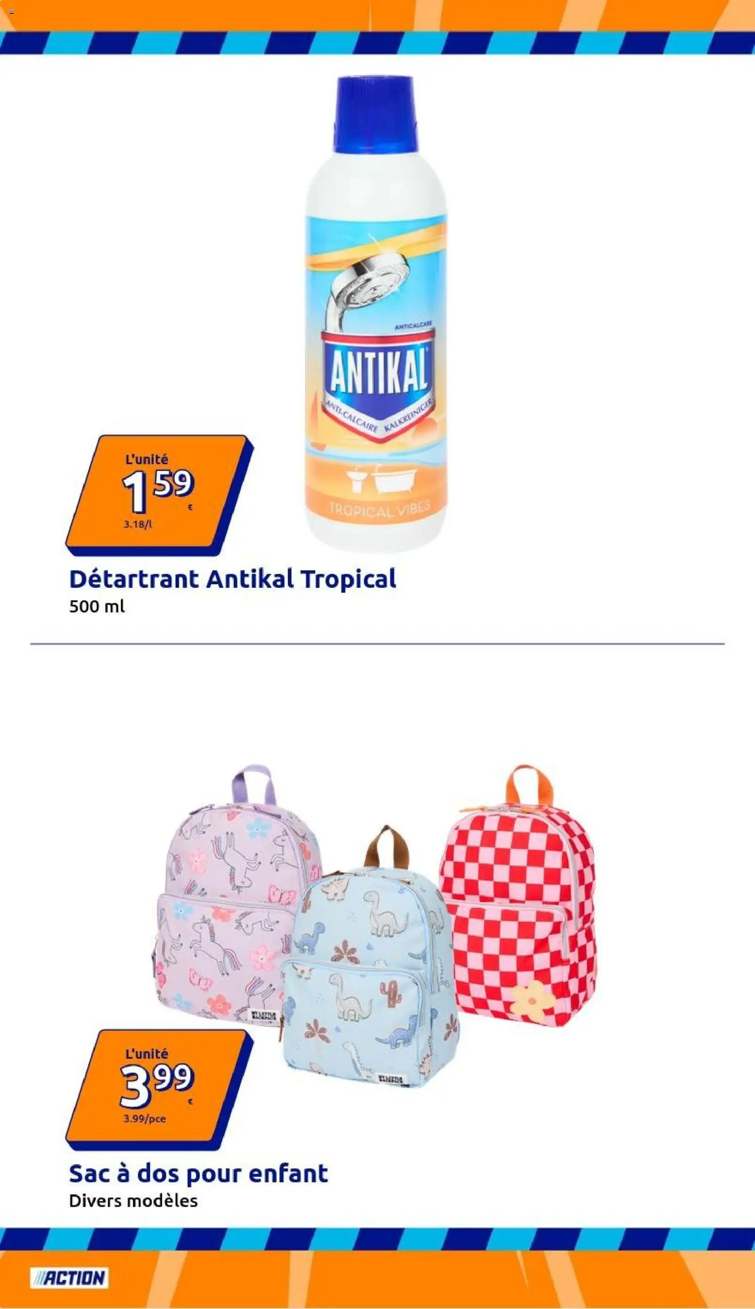 {H1} | Page: 18 | Produits: Sac, Détartrant, Antikal, Sac à dos