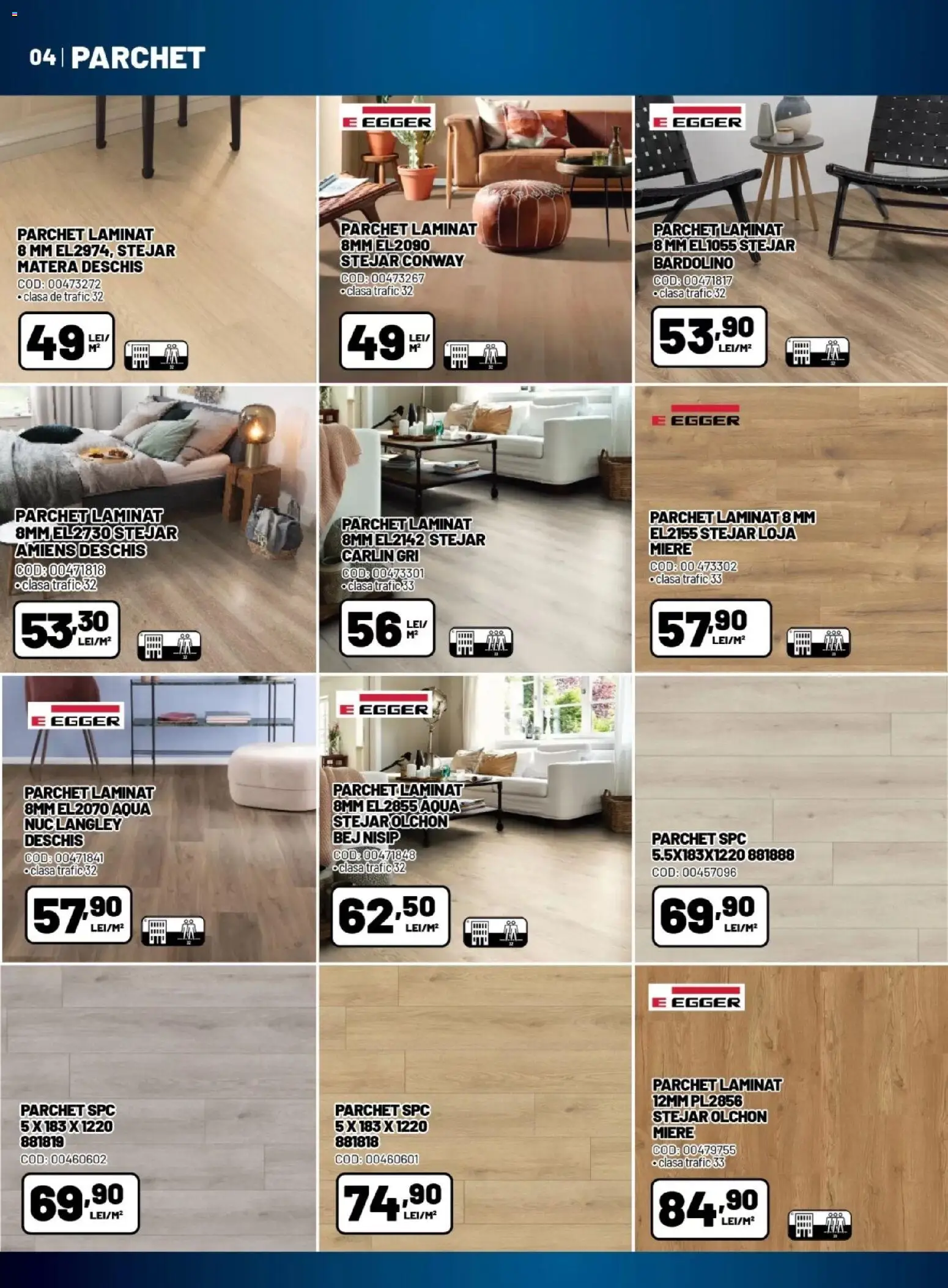 Noul catalog Ambient – valabil de la 06.10.2026 | Pagină: 4 | Produse: Miere, Parchet, Aqua