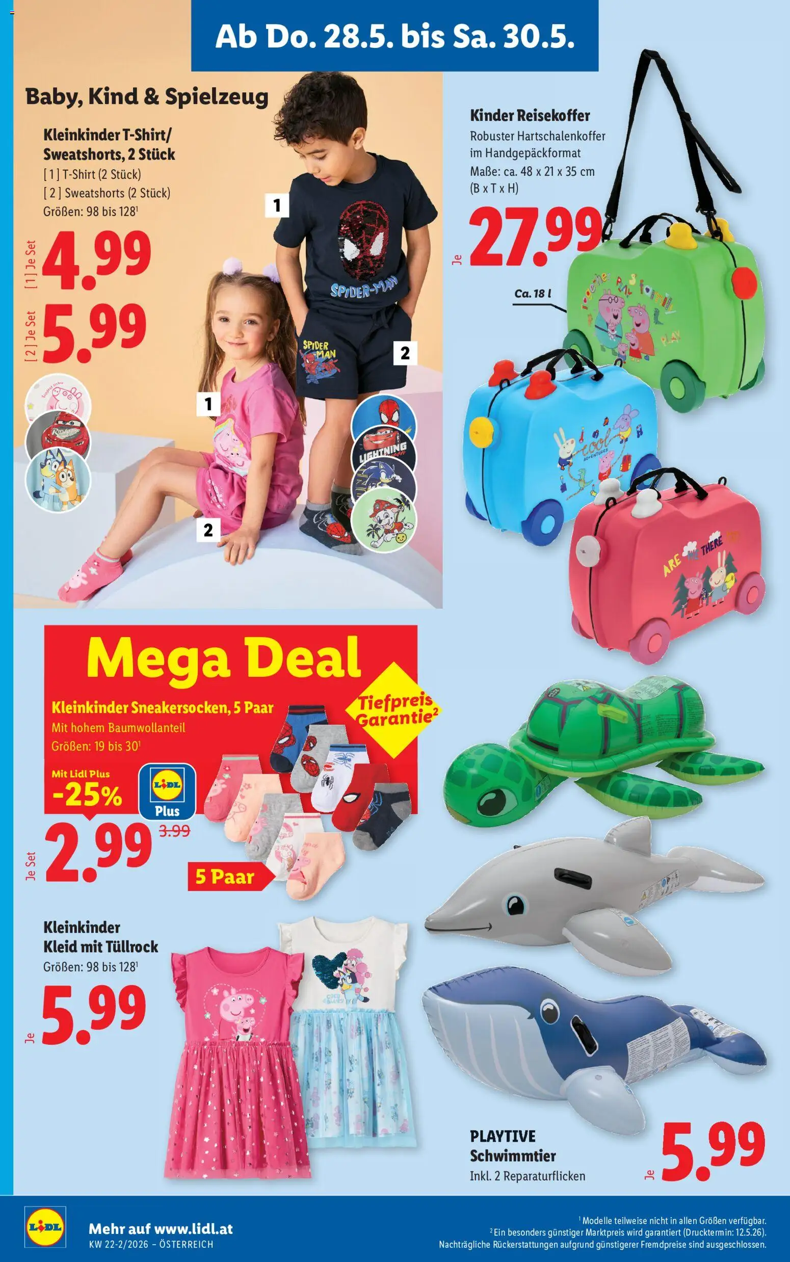 Lidl Flugblatt - Altenmarkt im Pongau, St. Johann im Pongau, Zell am See gültig ab 28.05.2026 | Seite: 26 | Produkte: Kleid
