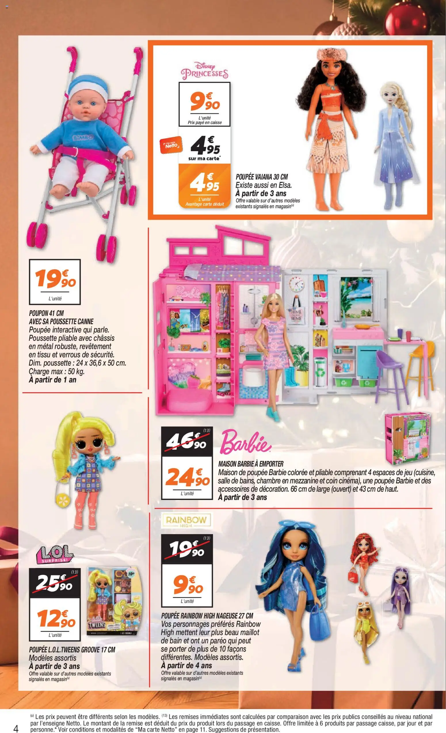 {H1} | Page: 4 | Produits: Poupée, Barbie, Paréo, Maillot de bain