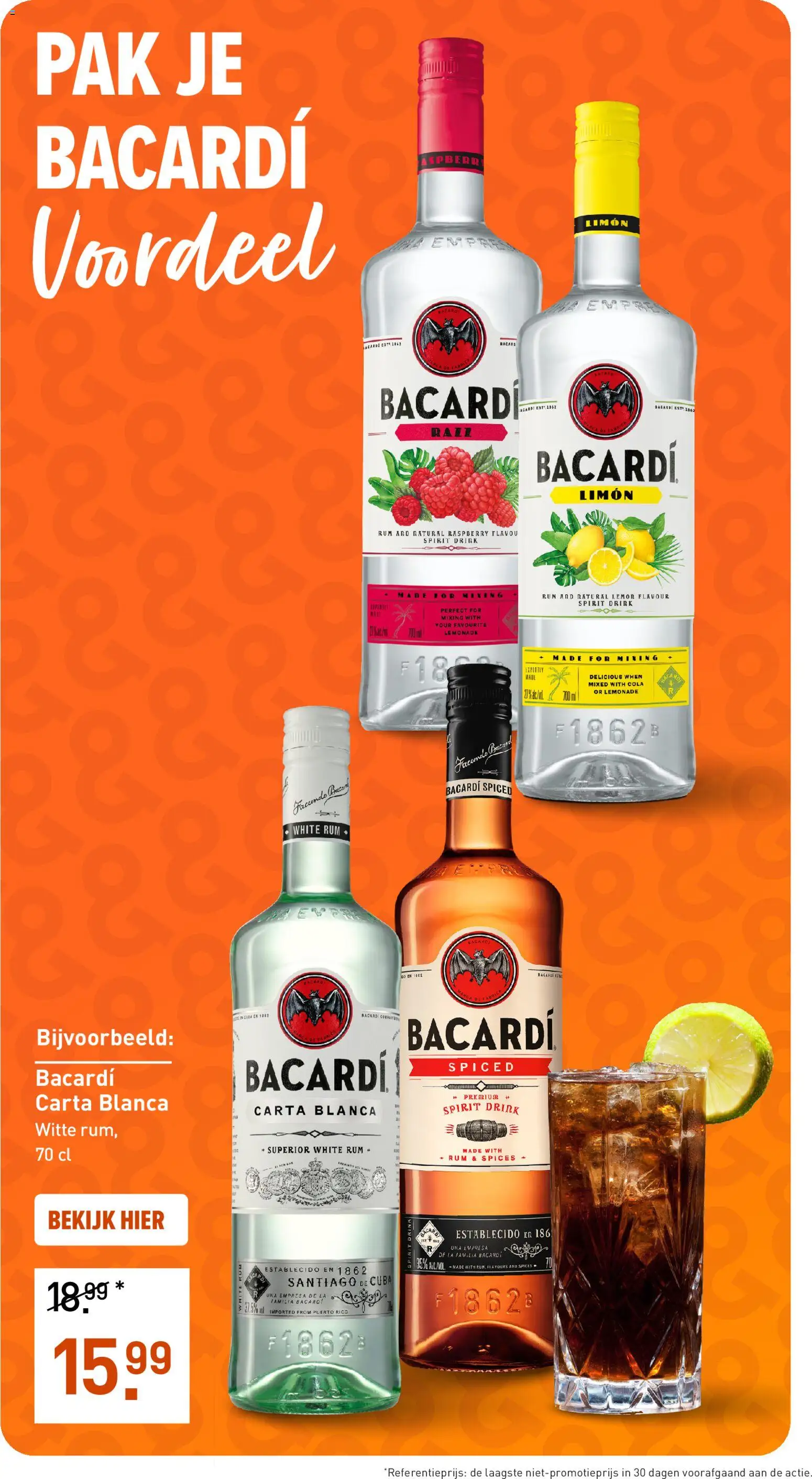 {H1} | Pagina: 13 | Producten: Rum, La, Bacardi