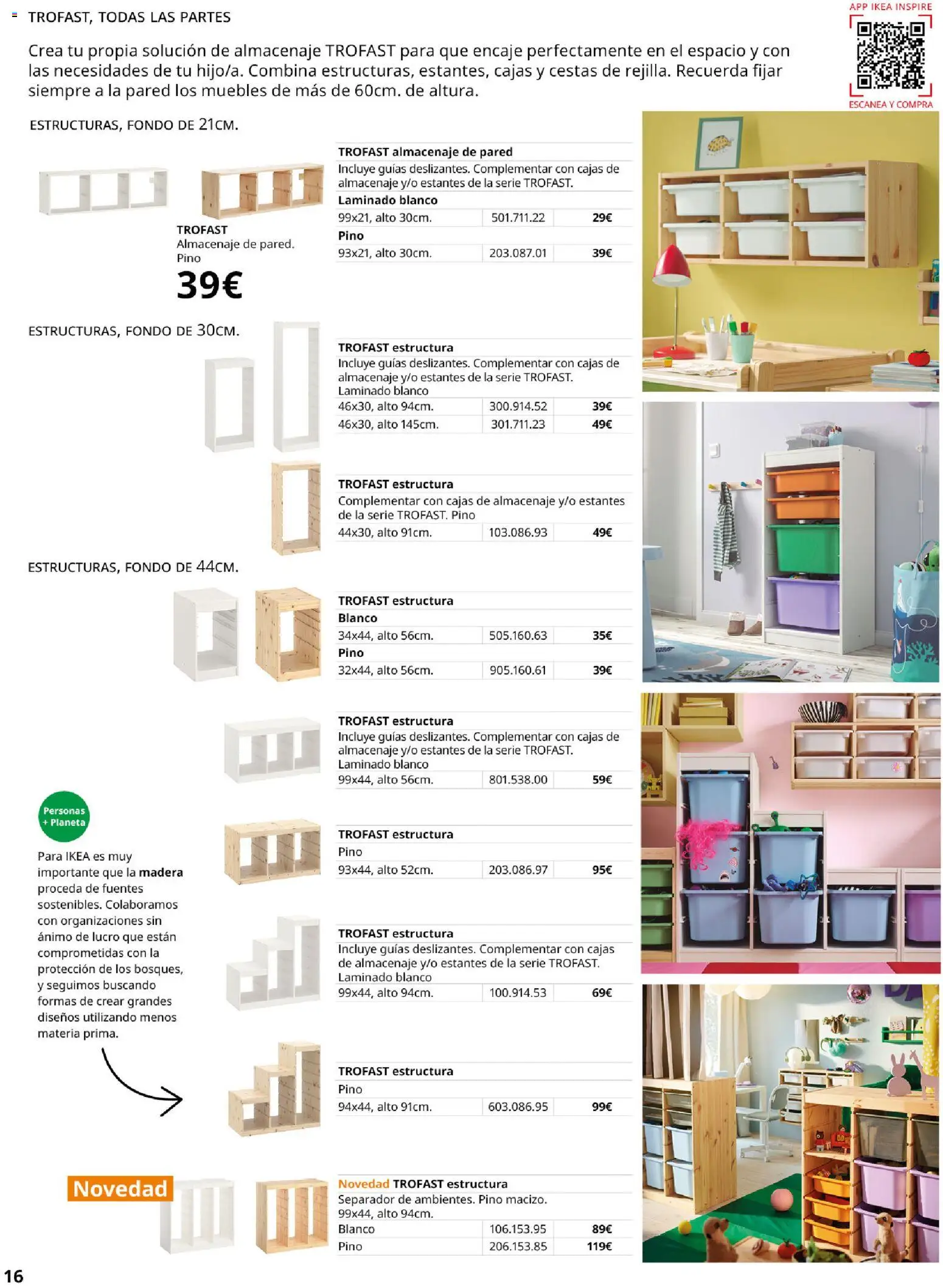 Catálogo IKEA Almacenaje infantil │ válido desde el 01/02/2026 | Página: 16 | Productos: Muebles, Almacenaje
