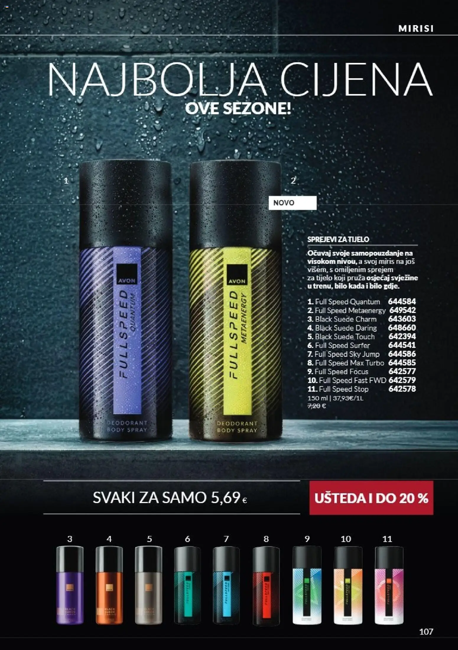 Avon katalog | vrijedi od 01.10.2026 | Stranica: 107 | Proizvodi: Miris