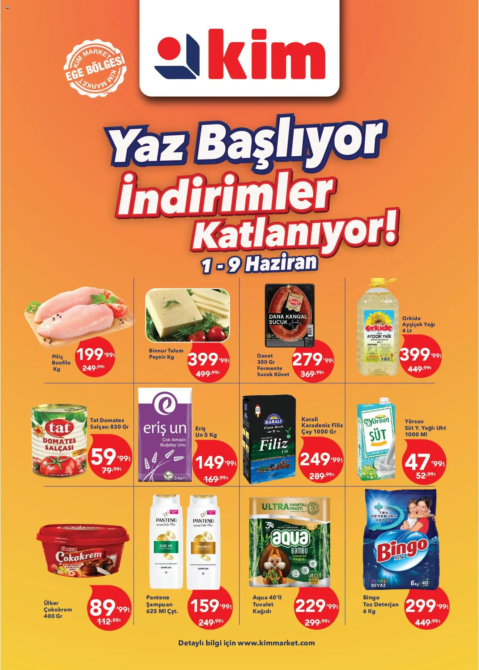 Kim Market Katalog - Ege Insert - 01.06.2026 tarihinden itibaren geçerlidir | Sayfa: 1