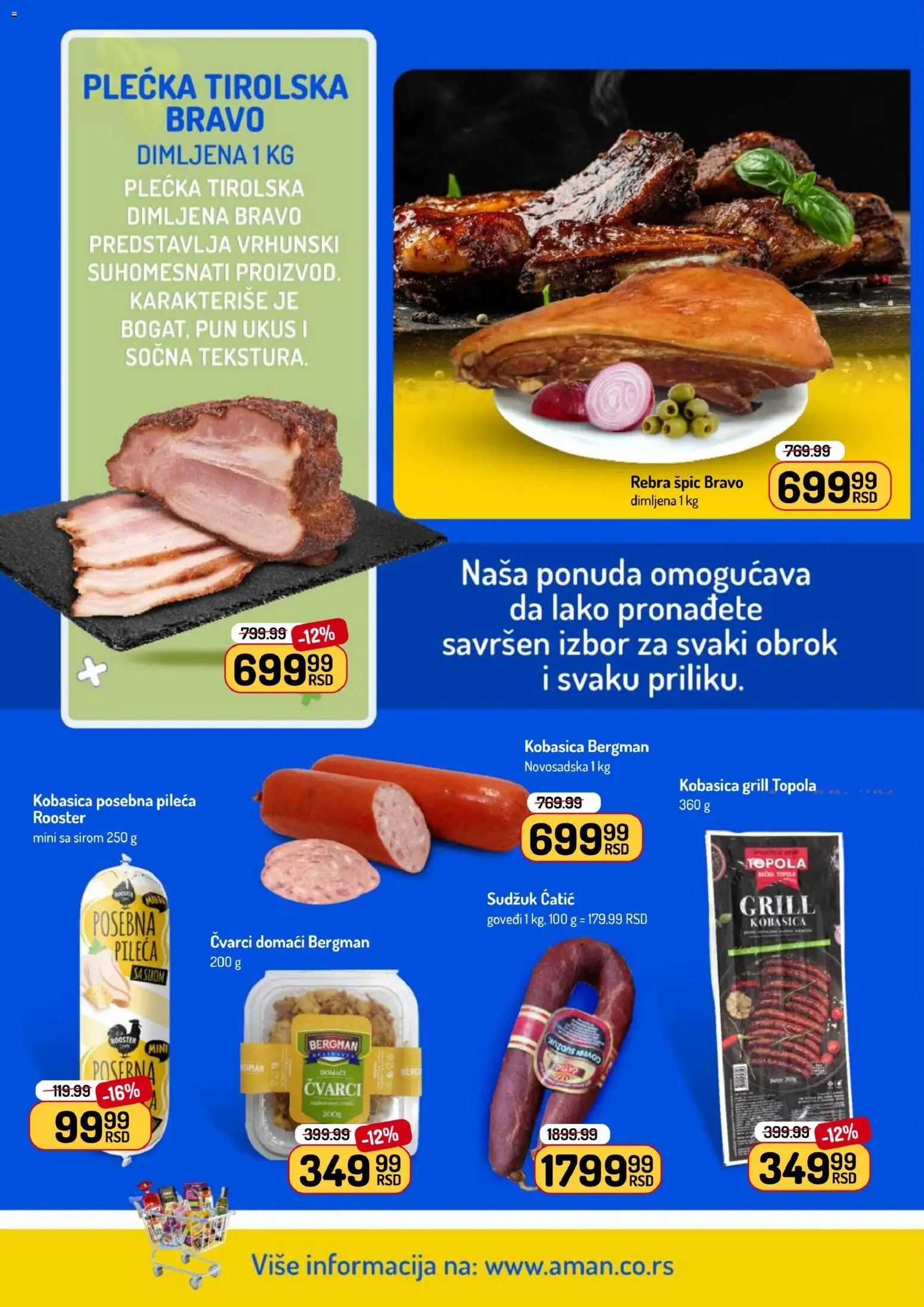 Aman katalog - važi od 20.07.2026 | Strana: 4 | Proizvode: Čvarci, Kobasica