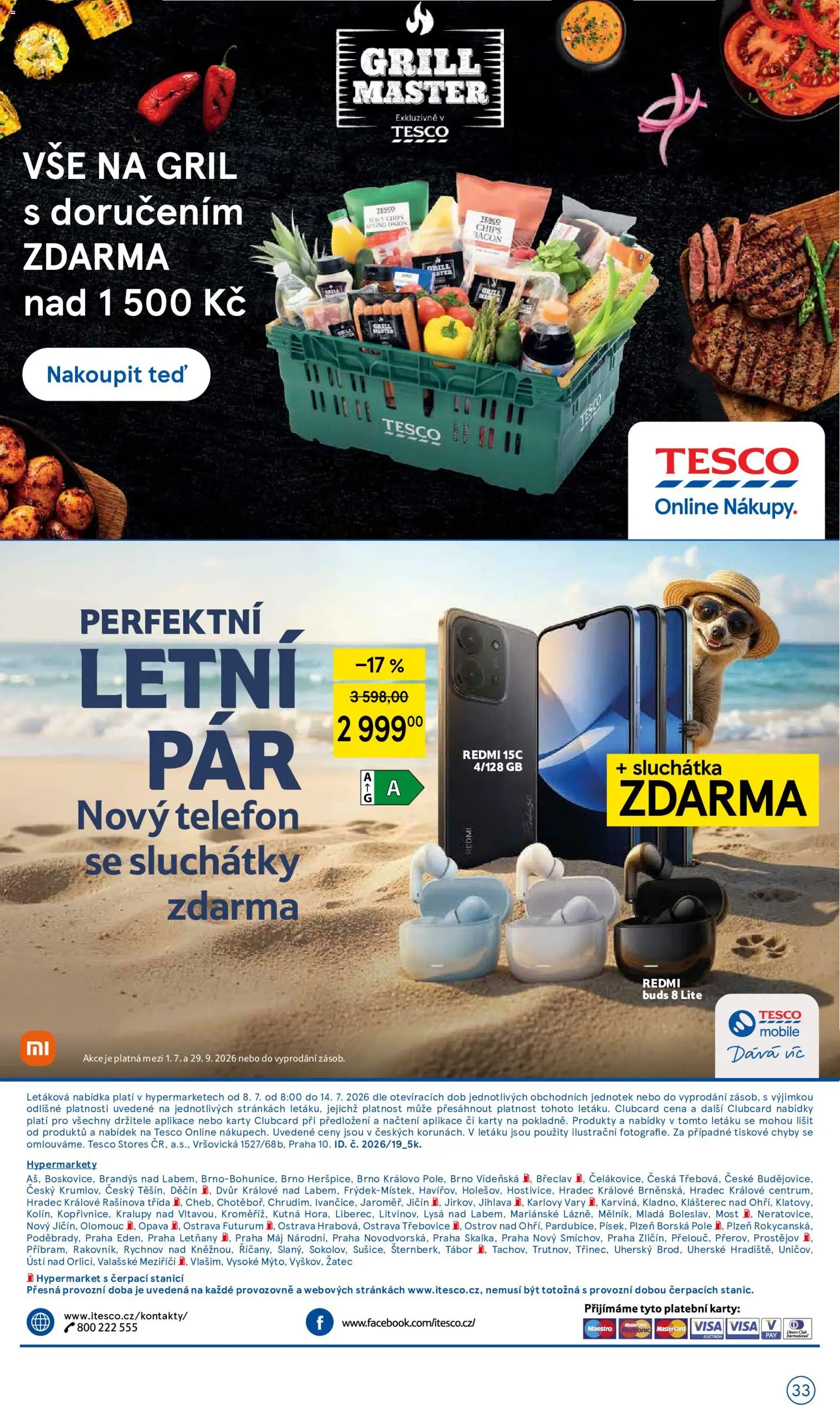 Tesco leták - Hypermarket od 08.07.2026 | Strana: 33