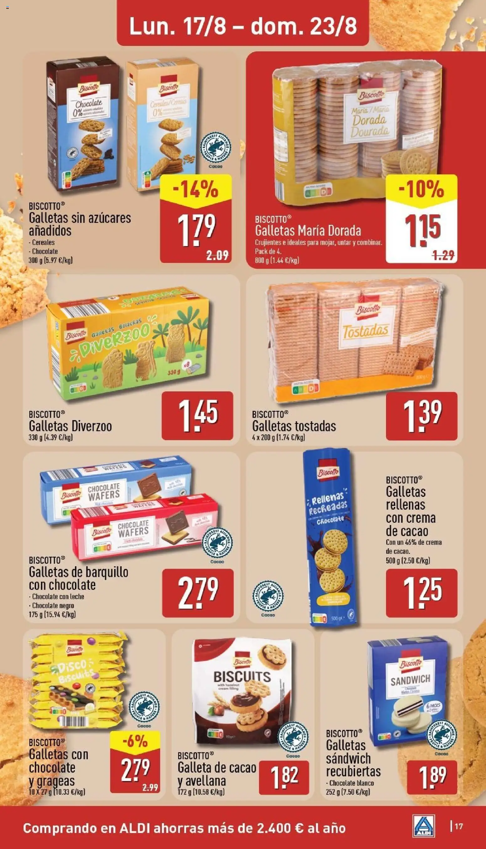Aldi folleto Canarias │ válido desde el 17/08/2026 | Página: 17