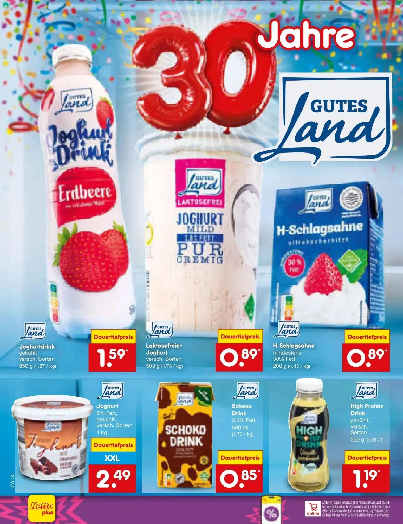 Netto Marken-Discount Prospekt Augustusburg – gültig ab 20.07.2026 | Seite: 18 | Produkte: Joghurt