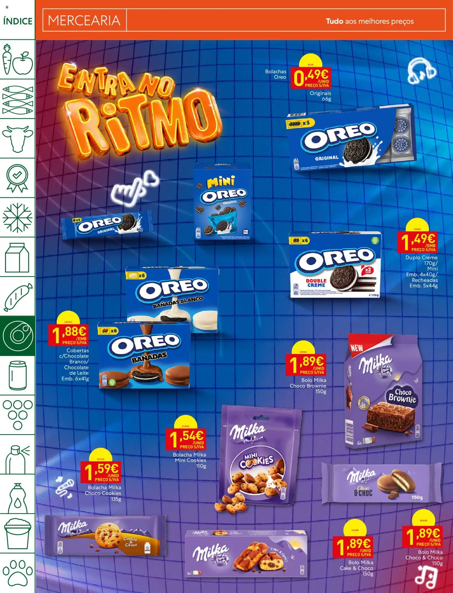 Recheio folheto Madeira │ válido de 15/09/2026 | Página: 22 | Produtos: Bolachas, Bolo, Oreo, Chocolate