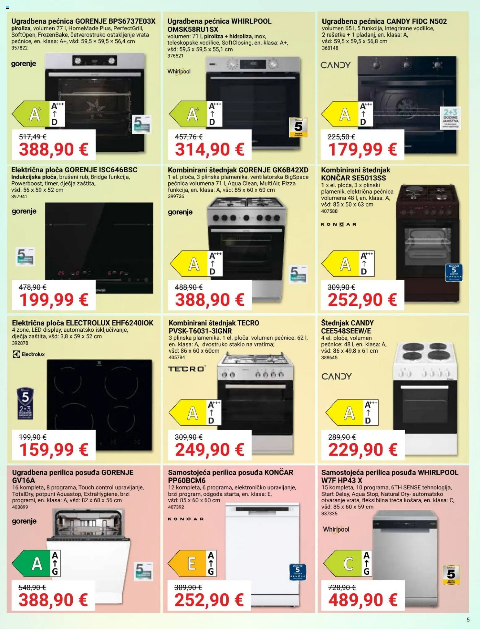 Pevex katalog | vrijedi od 24.09.2026 | Stranica: 5