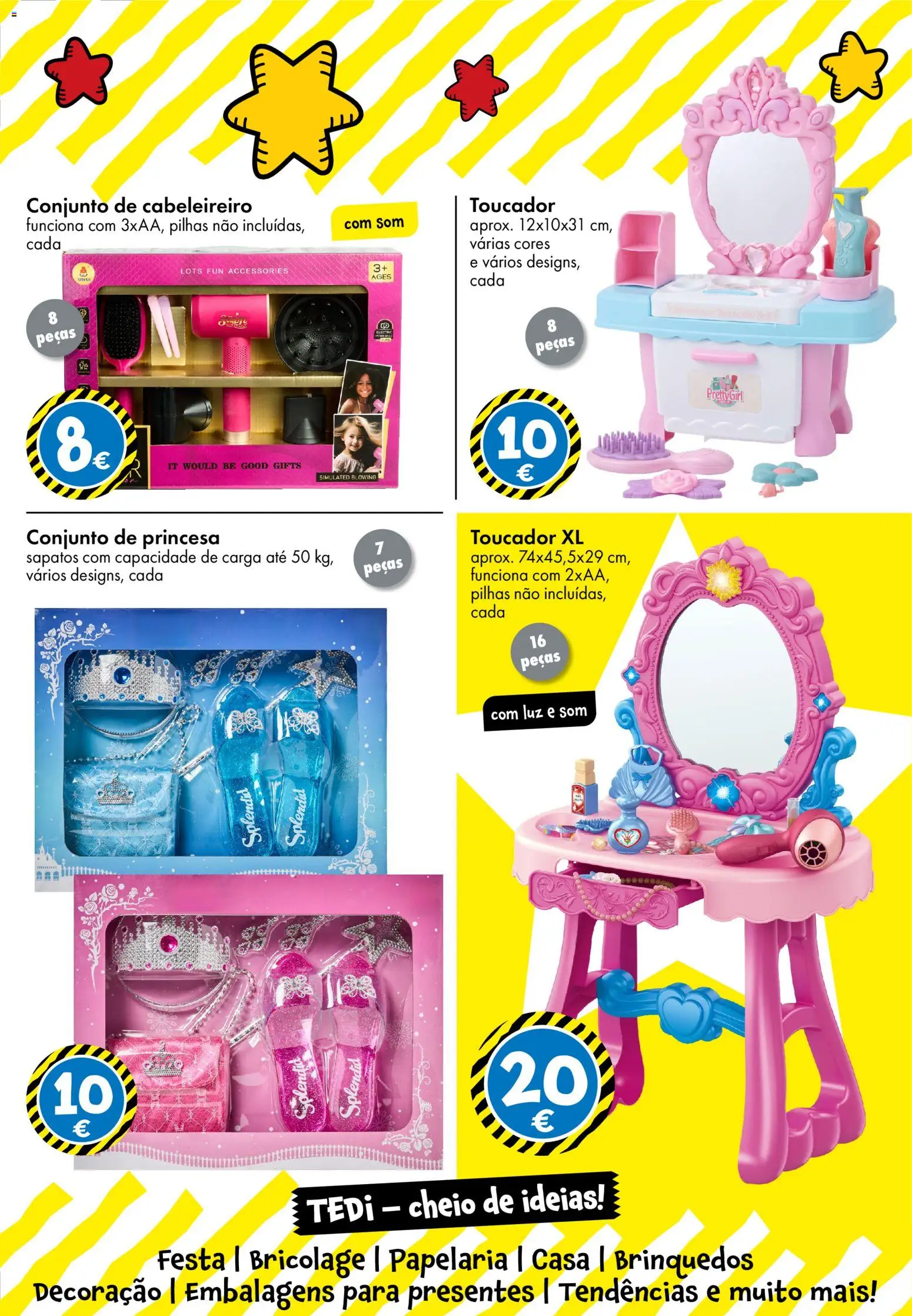 TEDi folheto │ válido de 23/10/2026 | Página: 19 | Produtos: Sapatos, Pilhas, Decoração, Brinquedos