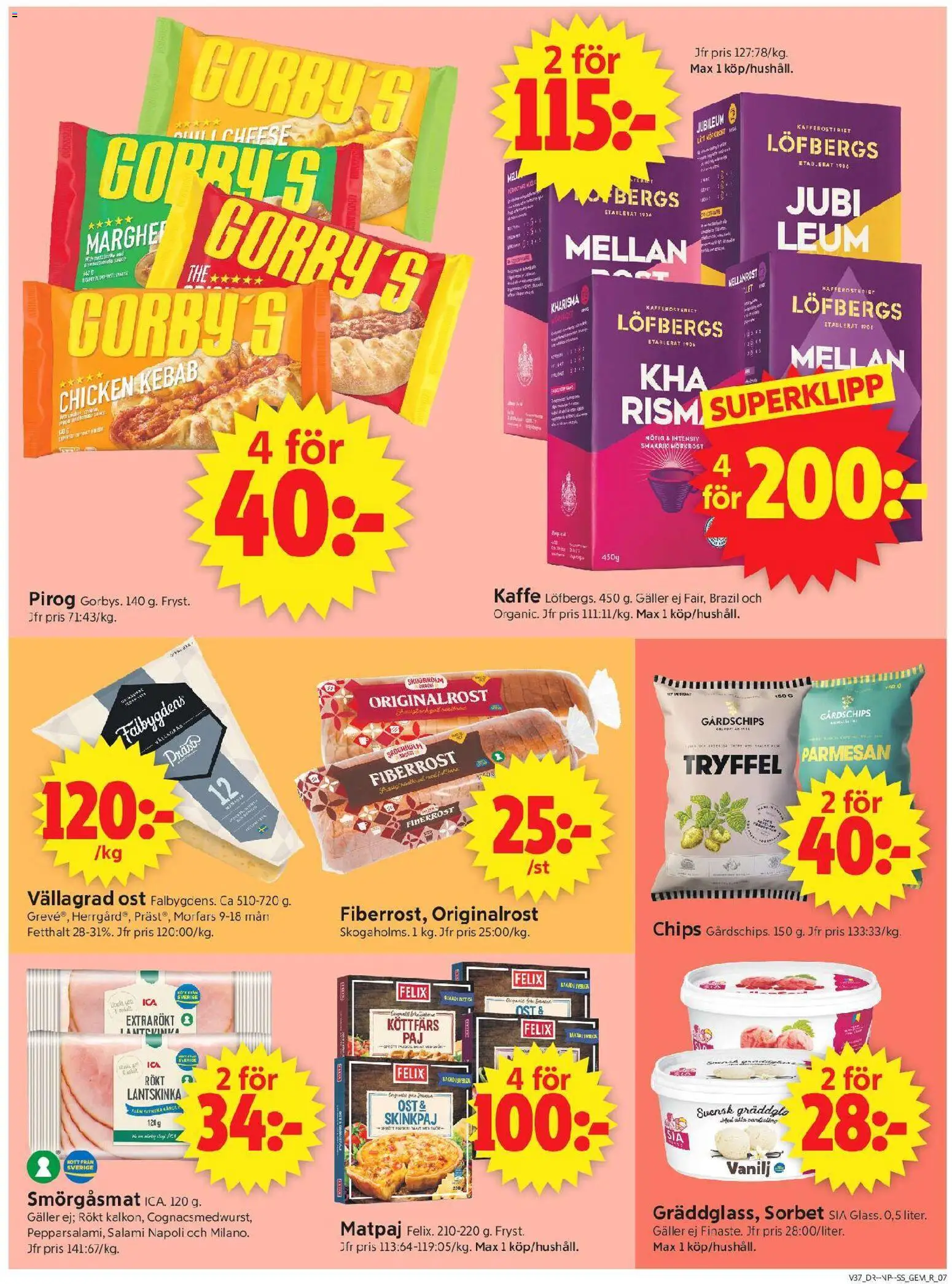 ICA Supermarket reklamblad aktuell från 07/09/2026 | Sida: 9