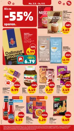 NUTELLA, Nuss-Nugat-Creme*, je 1.000 g, NUTELLA Nuss-Nugat-Creme* ab 03.08.2026 gültig | Seite: 18