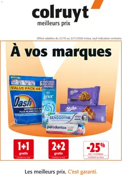 Colruyt publicité - Voorbeeld van een folder van Colruyt, geldig van 21/10/2026