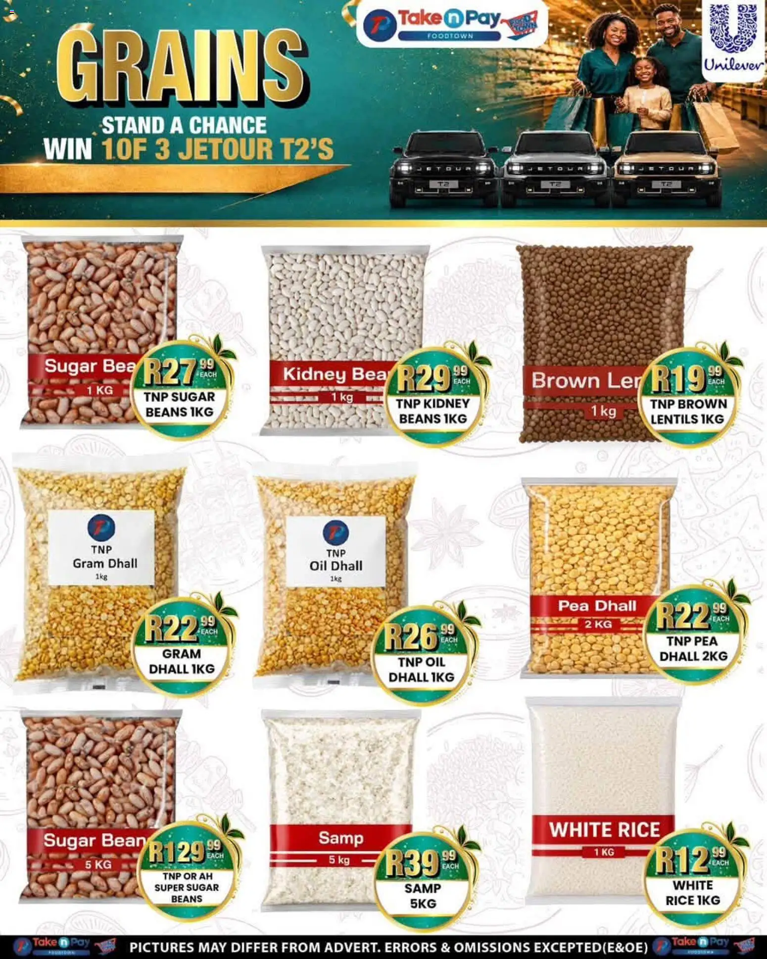 New Take n Pay catalogue – valid from 10/08/2026 | Page: 22 | Products: Oil, Rice, Sugar, Pea