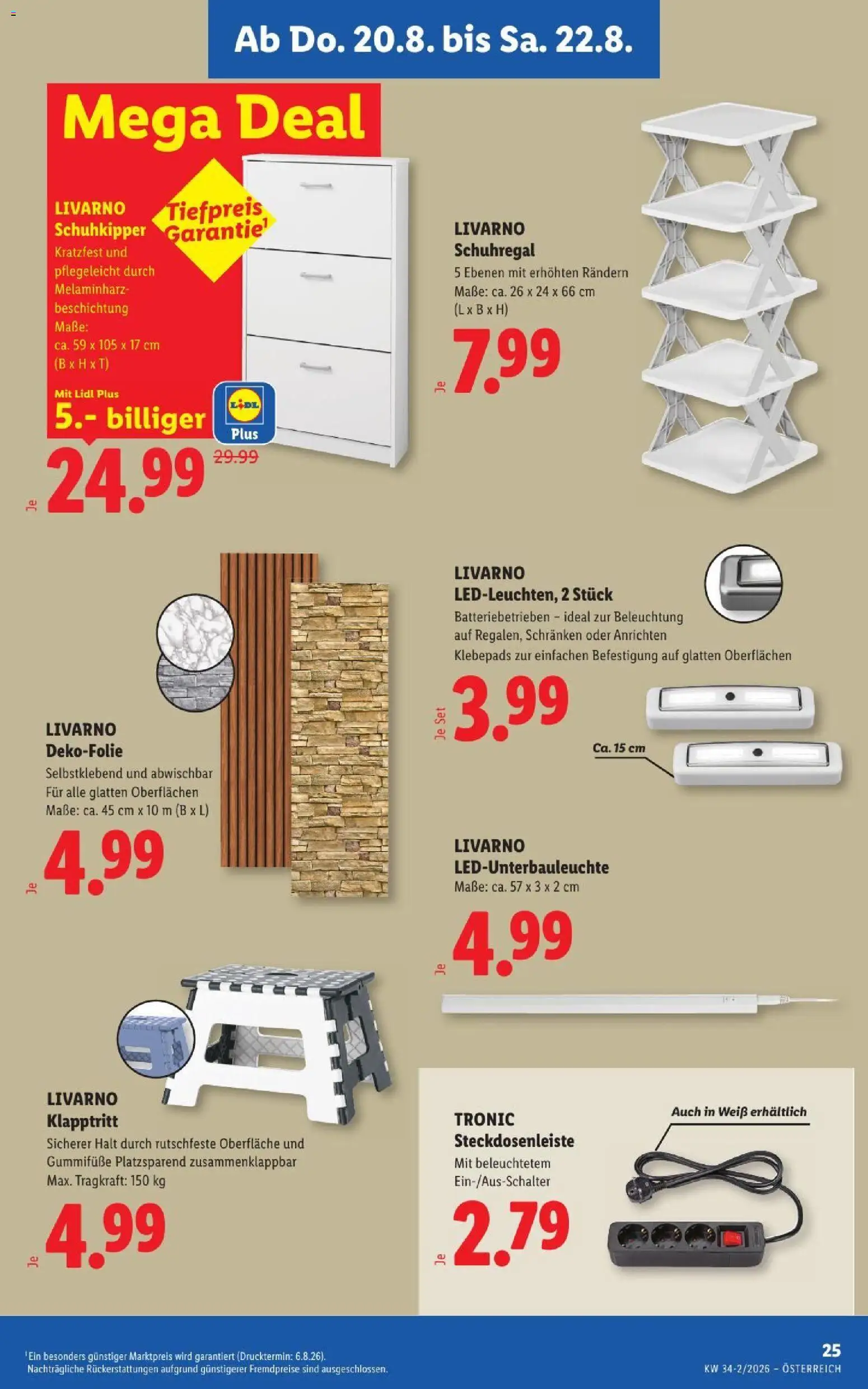 Lidl - Flugblatt gültig ab 20.08.2026 | Seite: 29