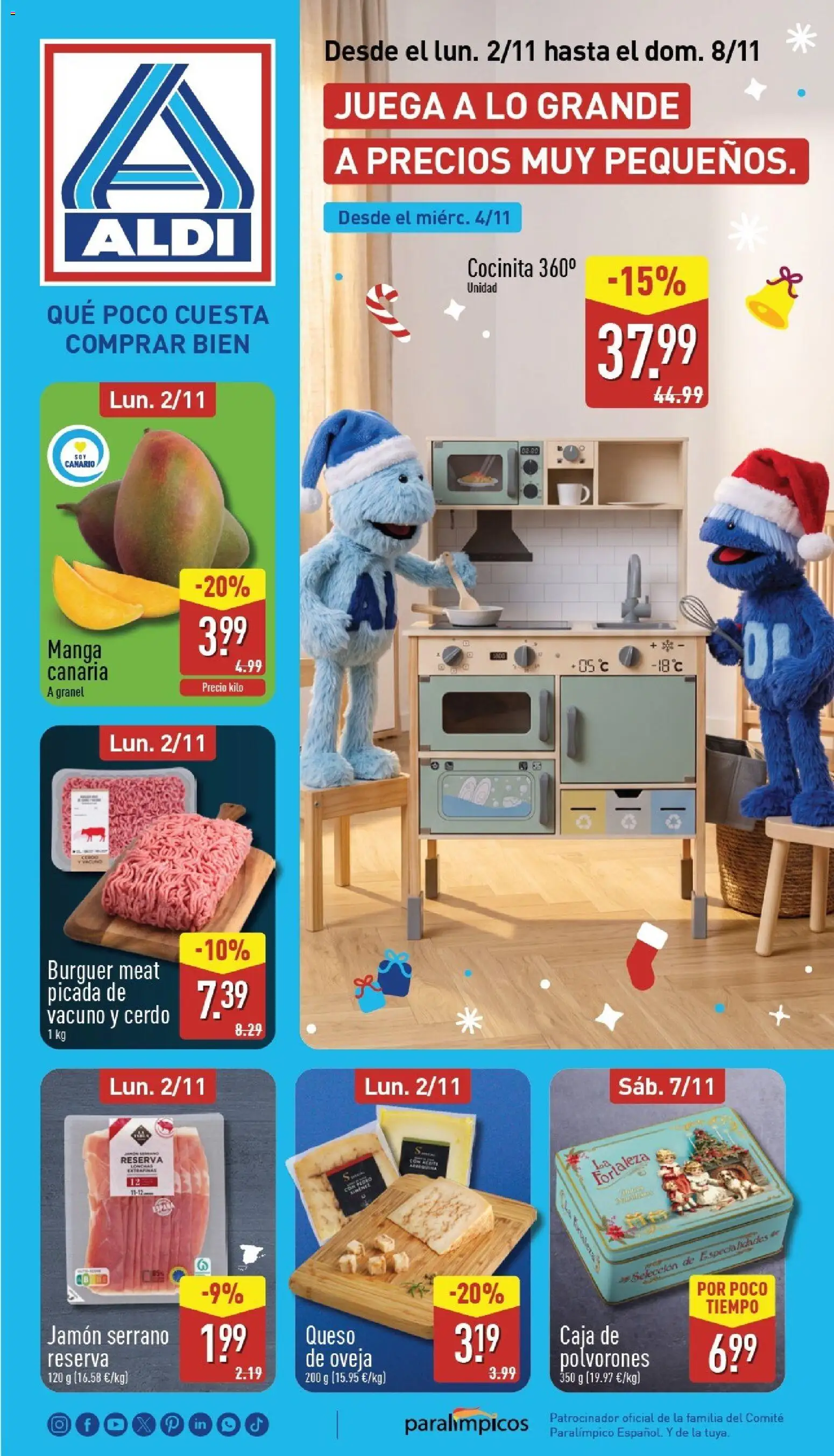 Aldi folleto Canarias │ válido desde el 02/11/2026 | Página: 1