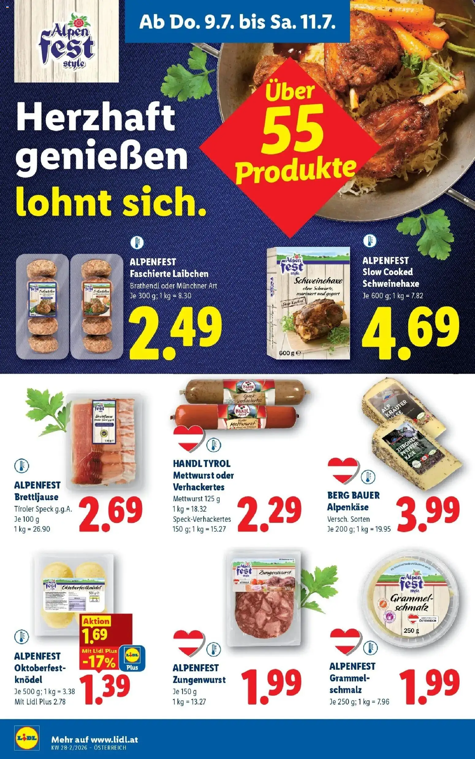Lidl Flugblatt - Wien, Langenzersdorf, Zwettl gültig ab 09.07.2026 | Seite: 14 | Produkte: Pfeffer, Dolce gusto kapszula, Käse