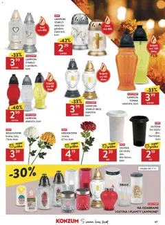 Konzum Katalog - Pregled kataloga iz trgovine Konzum, vrijedi od 07.10.2026 | Stranica: 47 | Proizvodi: Lampion, Staklo