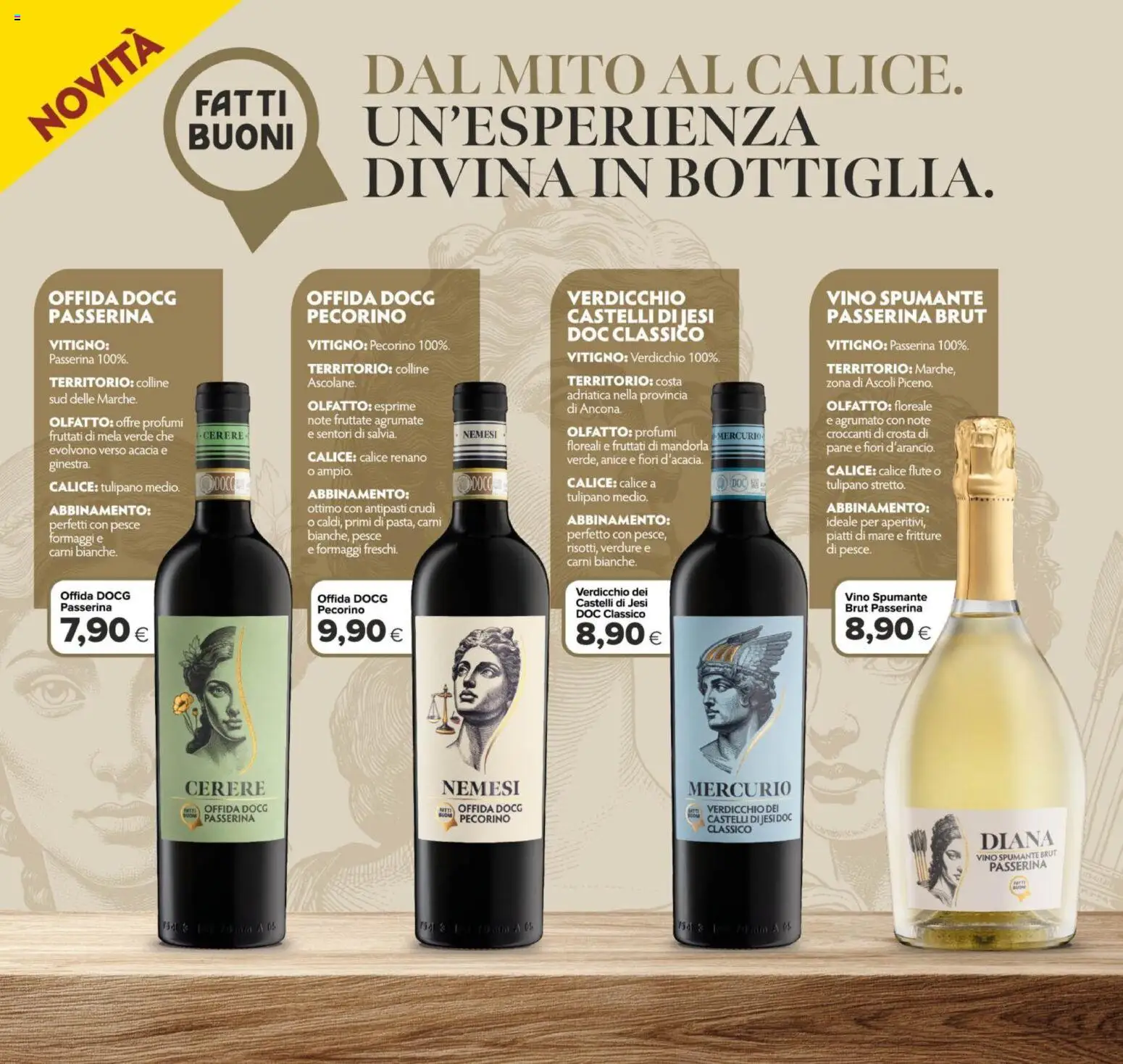 Volantino Tigre del 07.05.2026 | Pagina: 16 | Prodotti: Pane, Vino, Spumante, Pecorino