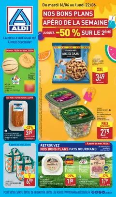 Aldi - Prévisualisation de Aldi catalogue valide à partir de 16.06.2026