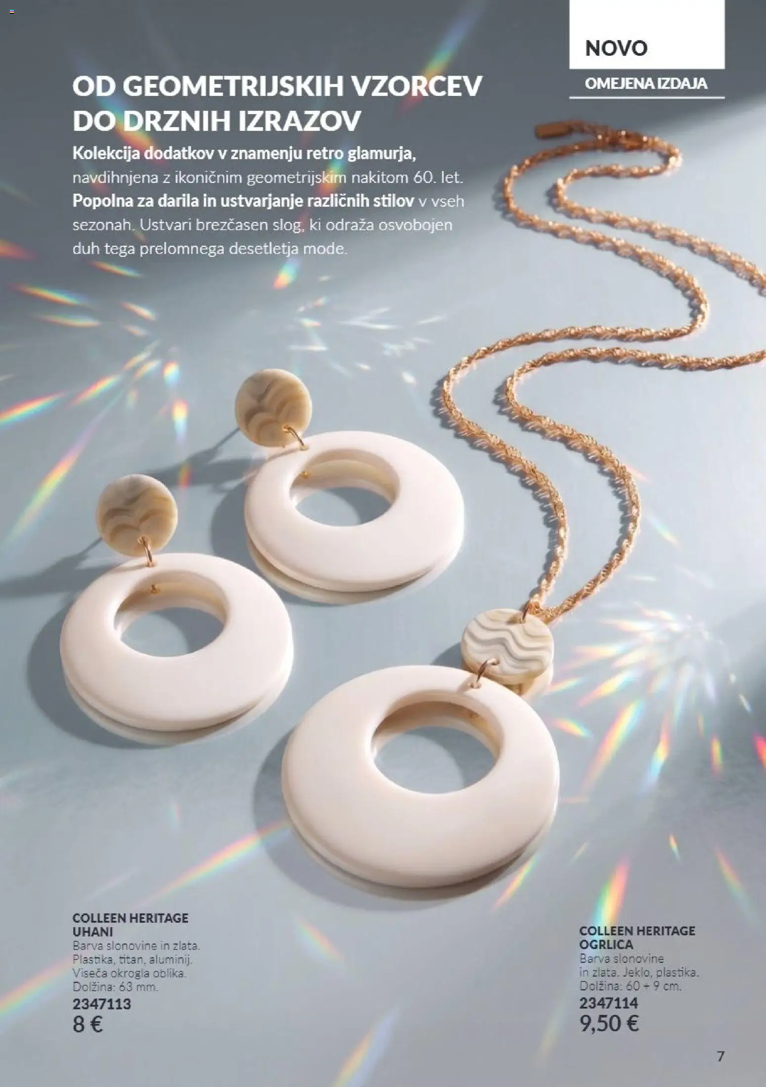 Novi Avon katalog ponudbe – veljaven od 01.11.2026 | Stran: 7 | Izdelki: Uhani, Barva