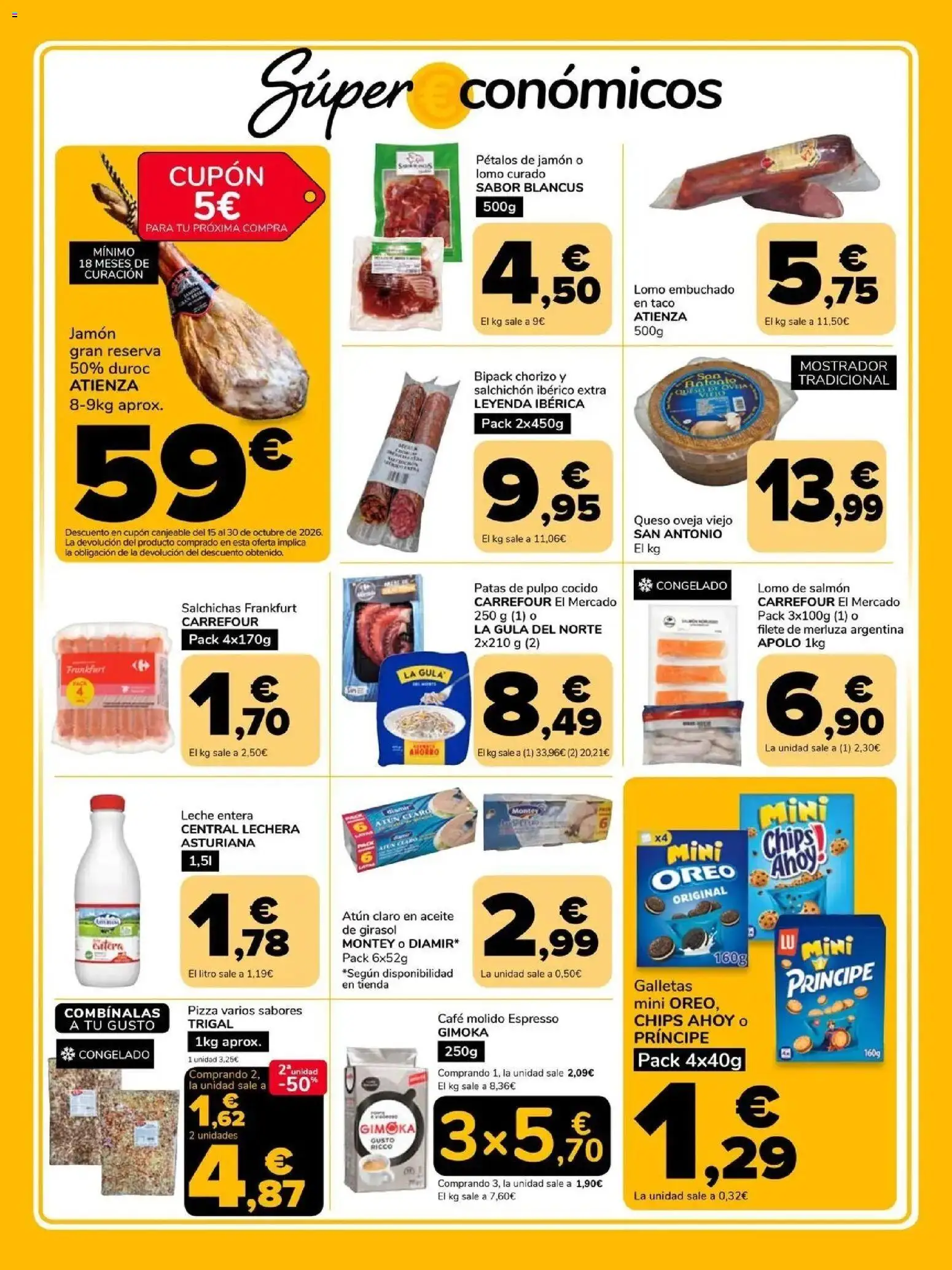 Supeco folleto │ válido desde el 30/09/2026 | Página: 2 | Productos: Lomo, Café molido, Salmón, Atún claro