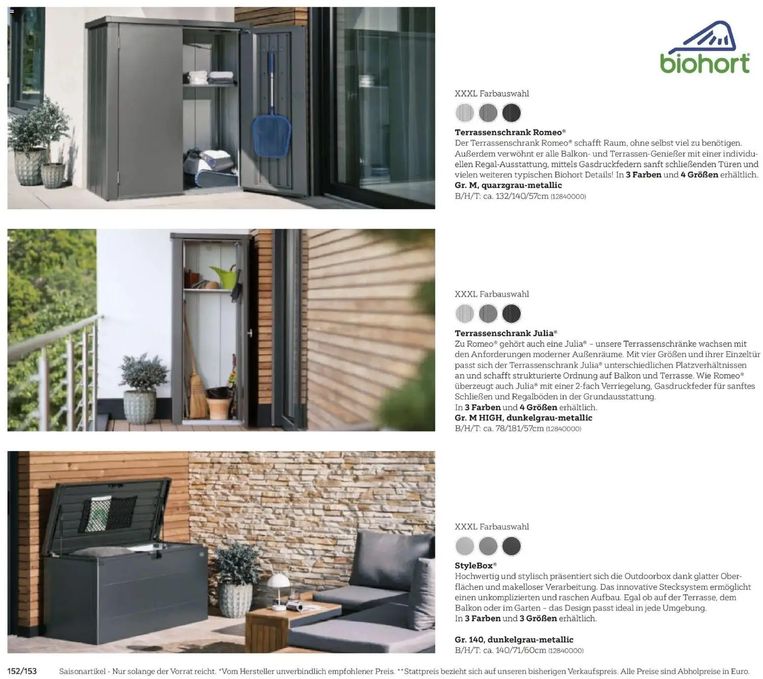 XXXLutz Gartenkatalog gültig ab 30.03.2026 | Seite: 152
