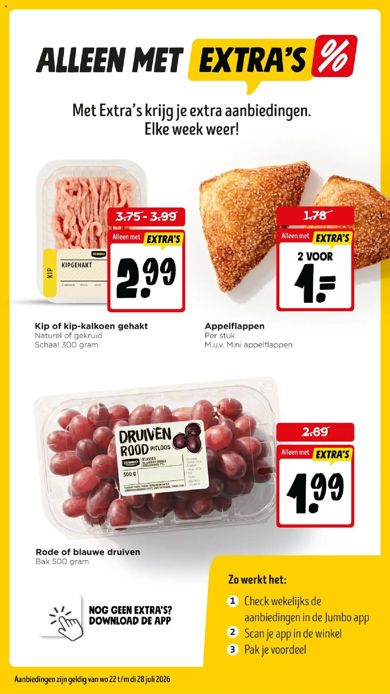 {H1} | Pagina: 13 | Producten: Schaal, Gehakt, Kip, Druiven