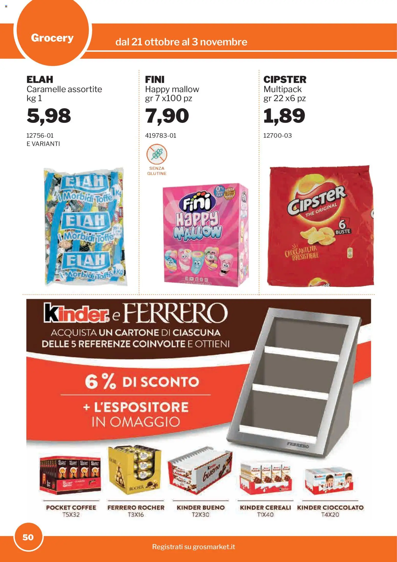 Volantino Sogegross del 21/10/2026 | Pagina: 50