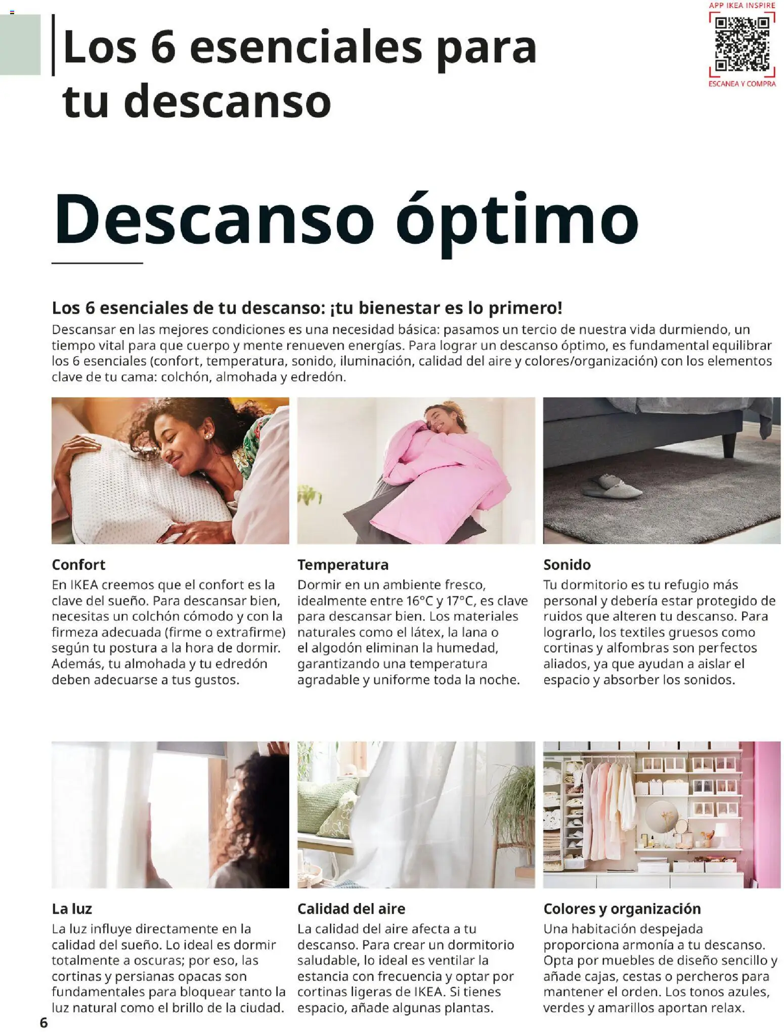 IKEA - Confort │ válido desde el 01/09/2026 | Página: 6 | Productos: Edredón, Colchon, Muebles, Almohada