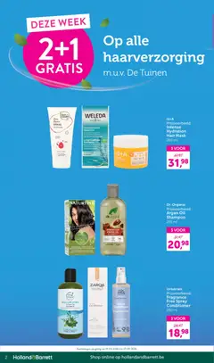 Holland & Barrett Folder / Publicité - Voorbeeld van een folder van Holland & Barrett, geldig van 21/09/2026 | Pagina: 2 | Producten: La, Parfum, Shampoo, Conditioner