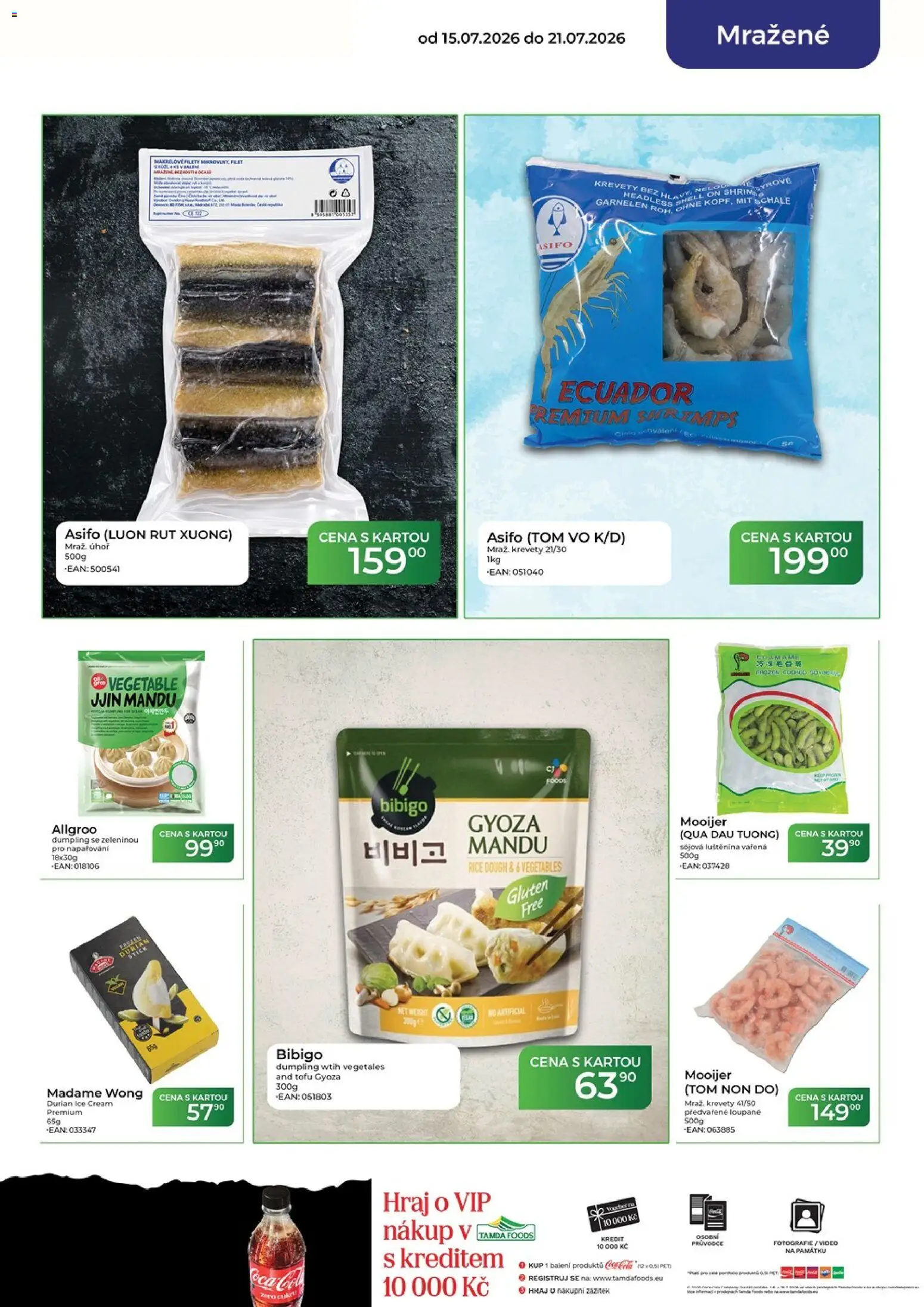 Tamda Foods leták od 15.07.2026 | Strana: 21 | Produkty: Video, Tofu, Filet, Krevety