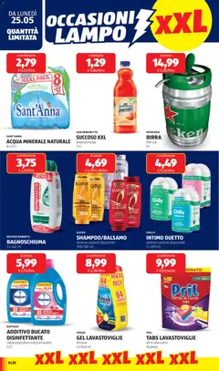 Anteprima del volantino SANT'ANNA ACQUA MINERALE NATURALE, 8 x 1,5l valido a partire dal 25.05.2026 | Pagina: 16