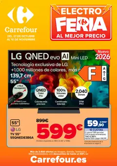 Vista previa Carrefour Electro Feria válido desde el 27/10/2026