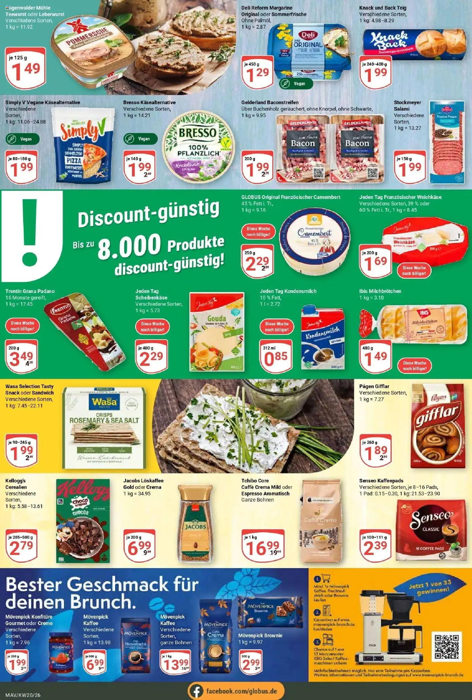 Globus Prospekt Mannheim	 – gültig ab 10.05.2026 | Seite: 16 | Produkte: Margarine, Mühle, Kaffee, Creme