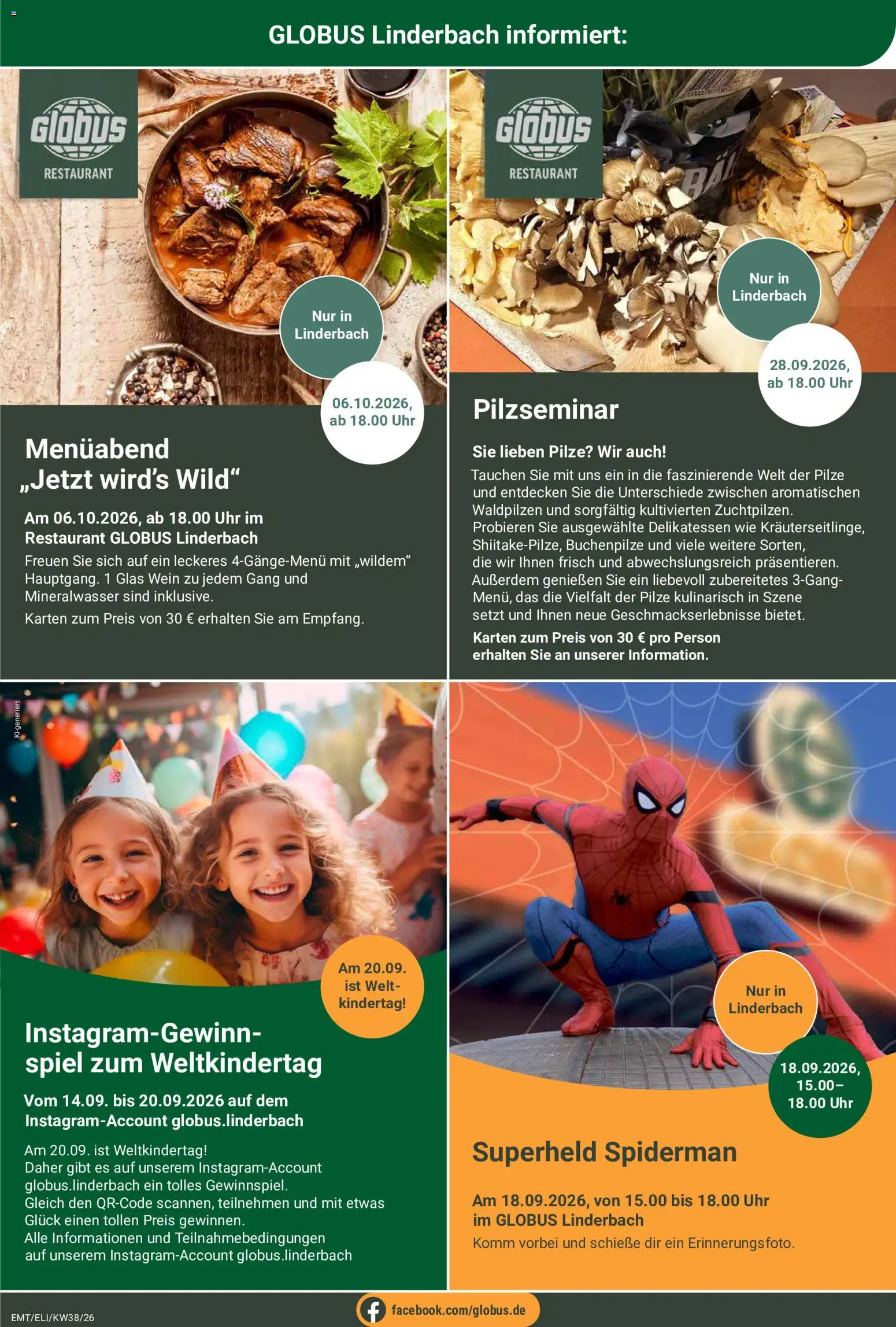 Globus Prospekt Erfurt – gültig ab 14.09.2026 | Seite: 28 | Produkte: Spiel, Mineralwasser, Wein, Uhr
