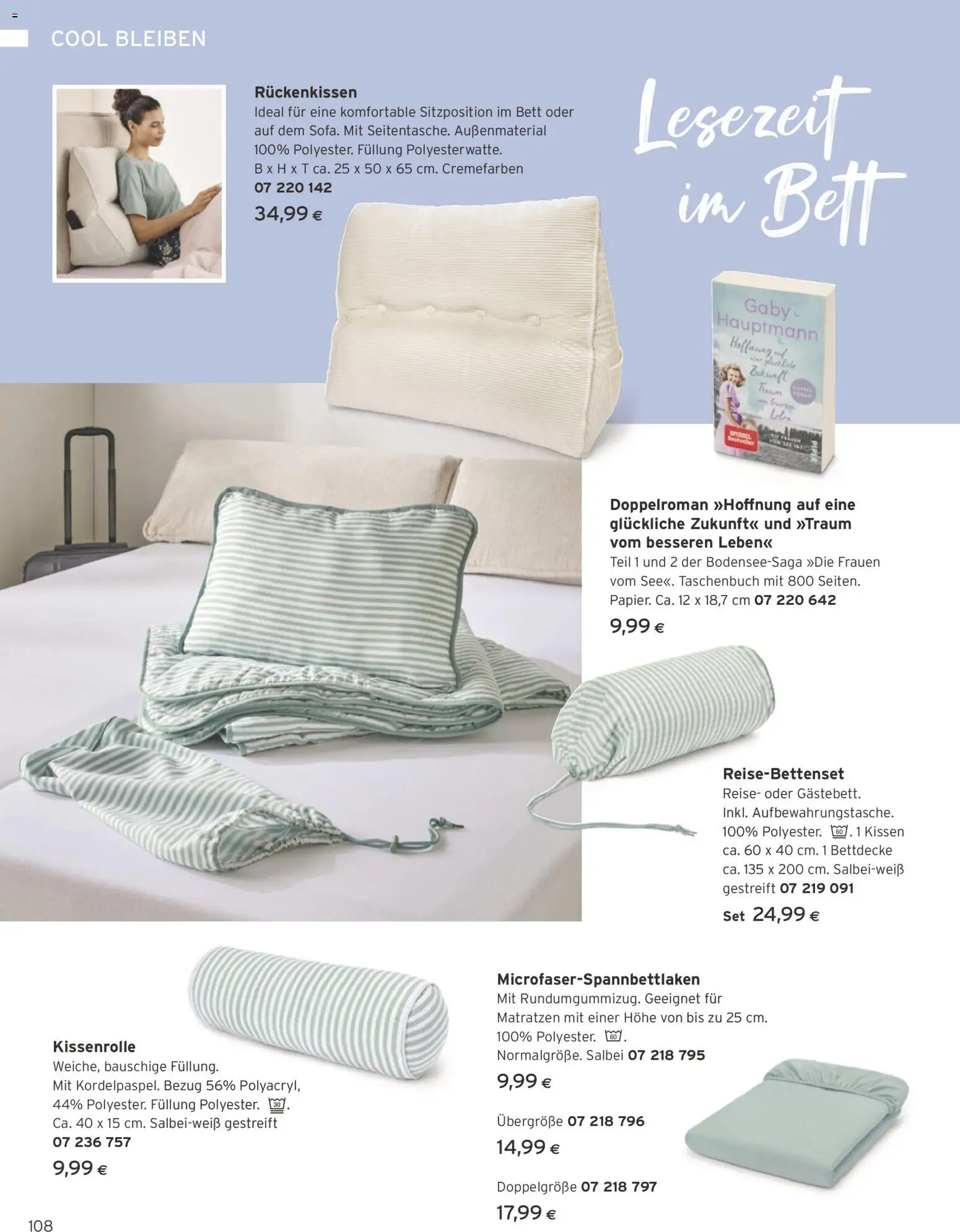 Tchibo Eduscho - Katalog Juli 2026 gültig ab 01.07.2026 | Seite: 108 | Produkte: Bett, Kissen