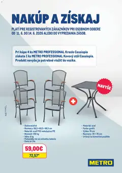 Metro leták platný od 11.06.2026