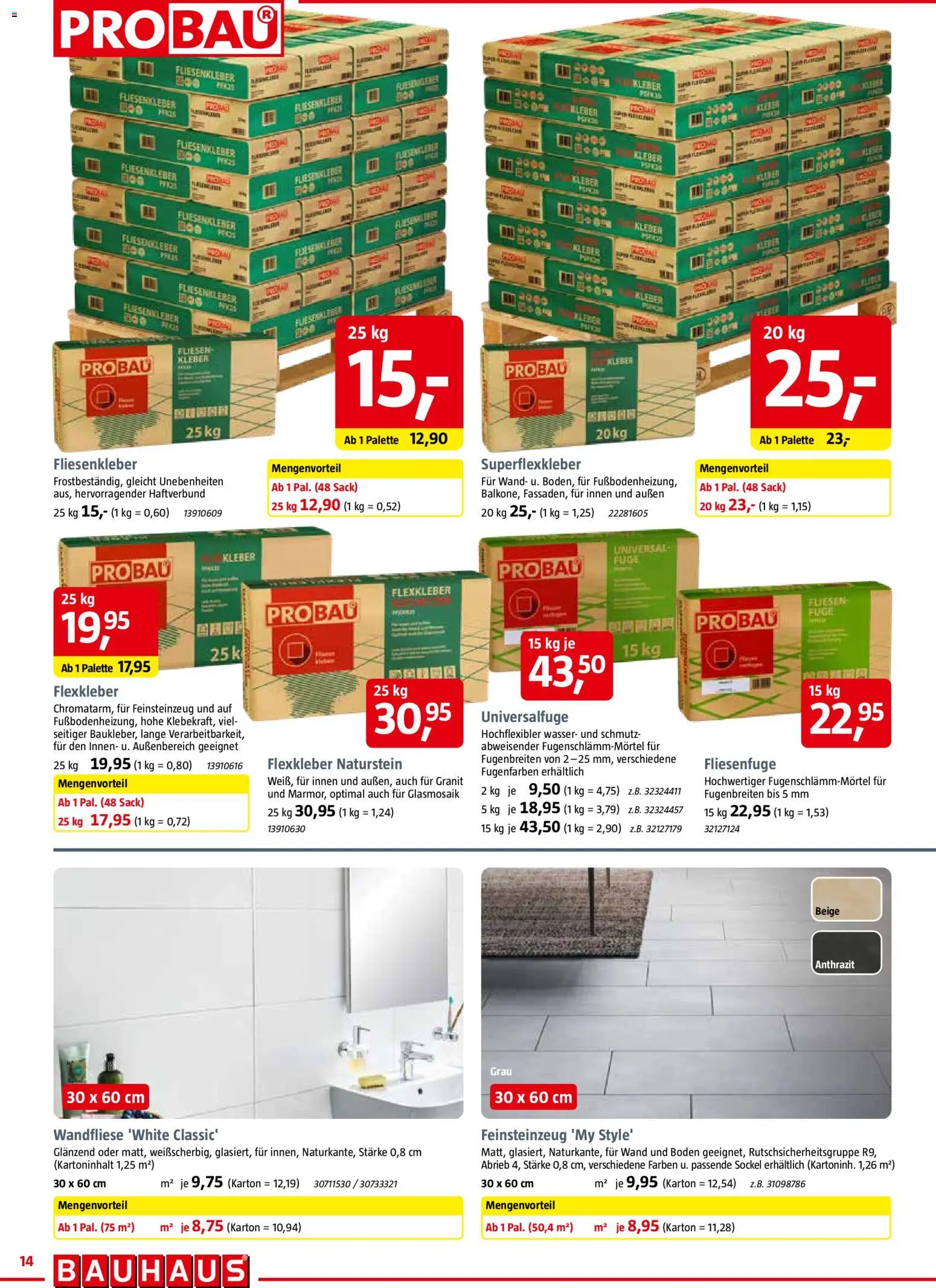 Bauhaus Prospekt – gültig ab 29.08.2026 | Seite: 14 | Produkte: Wasser