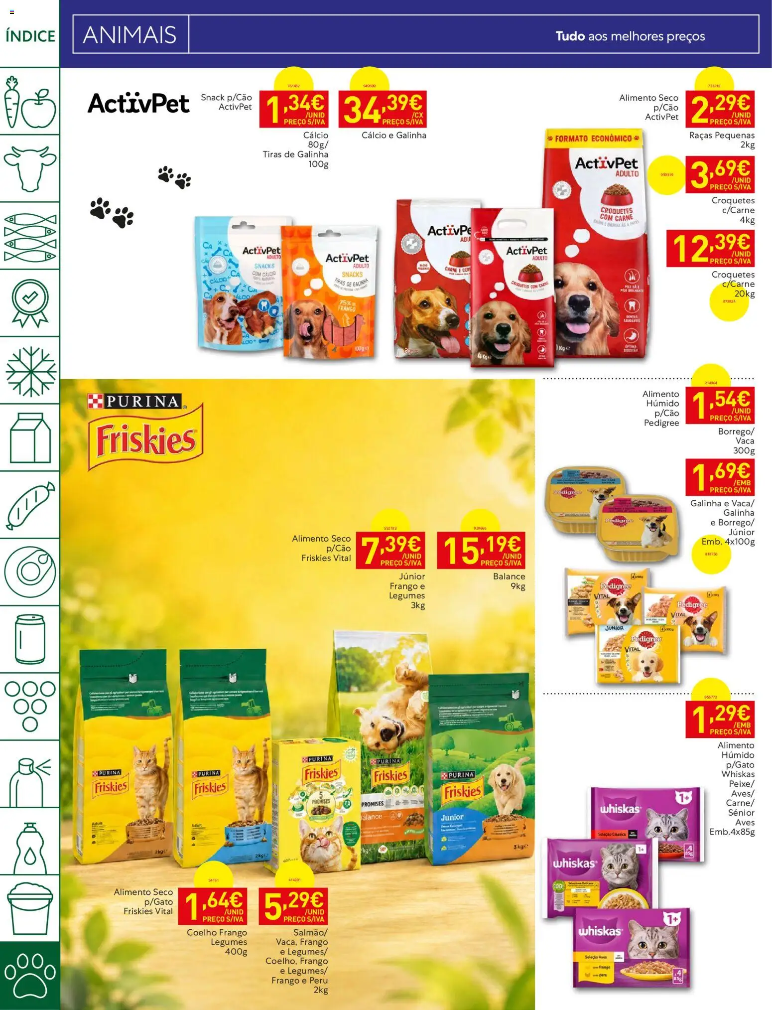 Recheio folheto │ válido de 11/08/2026 | Página: 38 | Produtos: Legumes, Snacks, Carne, Coelho