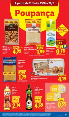 Pré-visualização Atum em Óleo, Emb. 110 g válido de 15.06.2026 | Página: 19