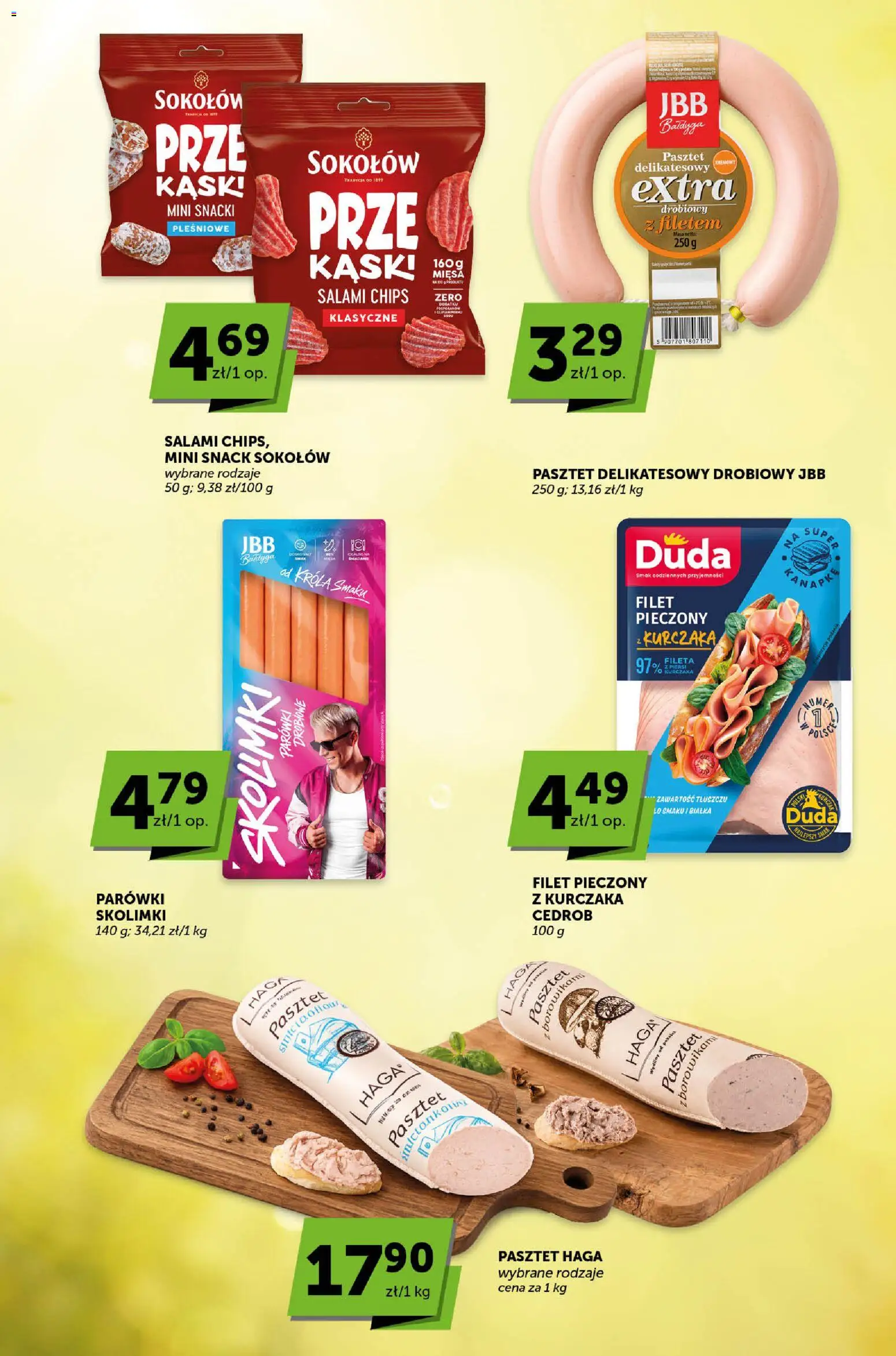 Groszek gazetka - Sprawdź, co więcej od 15.10.2026 | Strona: 3 | Produkty: Parówki, Filet, Salami, Wędliny