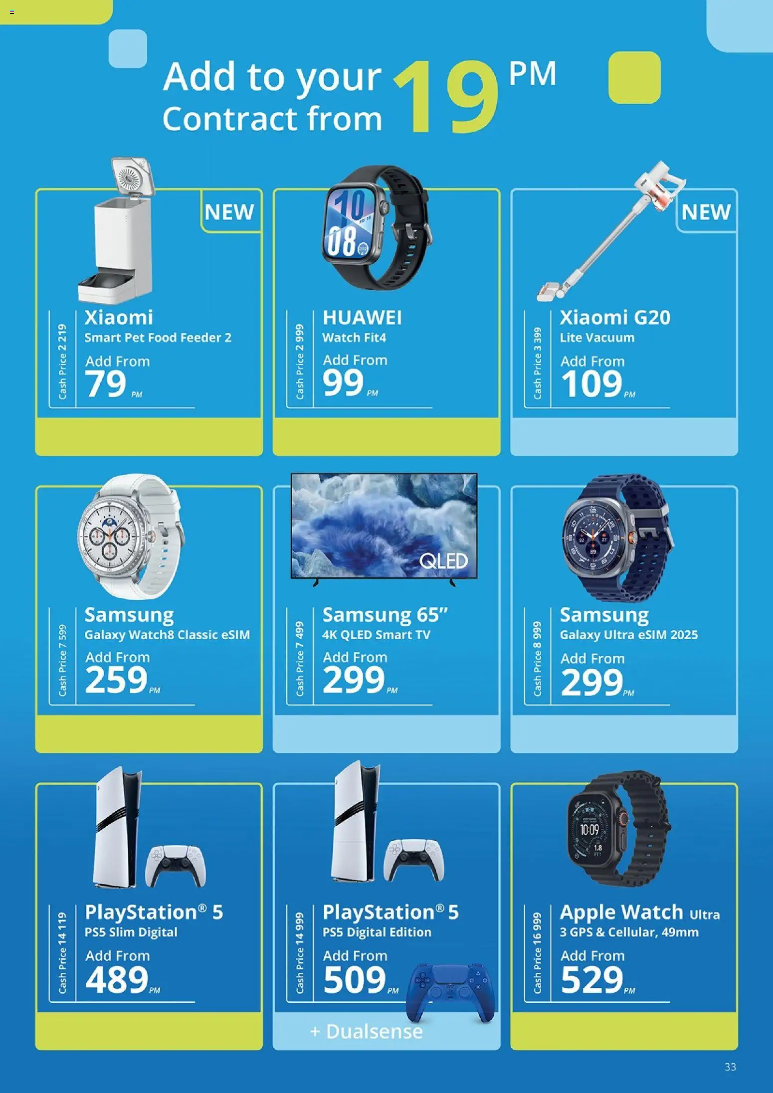 New Cellucity catalogue – valid from 07/07/2026 | Page: 33 | Products: Pet food, Watch, TV
