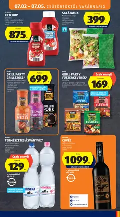 GRILL PARTY FŰSZERKEVERÉK*, többféle 28 g, 25 g vagy 23 g/csomag - amely érvényes a következő dátumtól: 2026.07.02. | Oldal: 23 | Termékek: Fűszerkeverék, Grill, Vörösbor, Ketchup